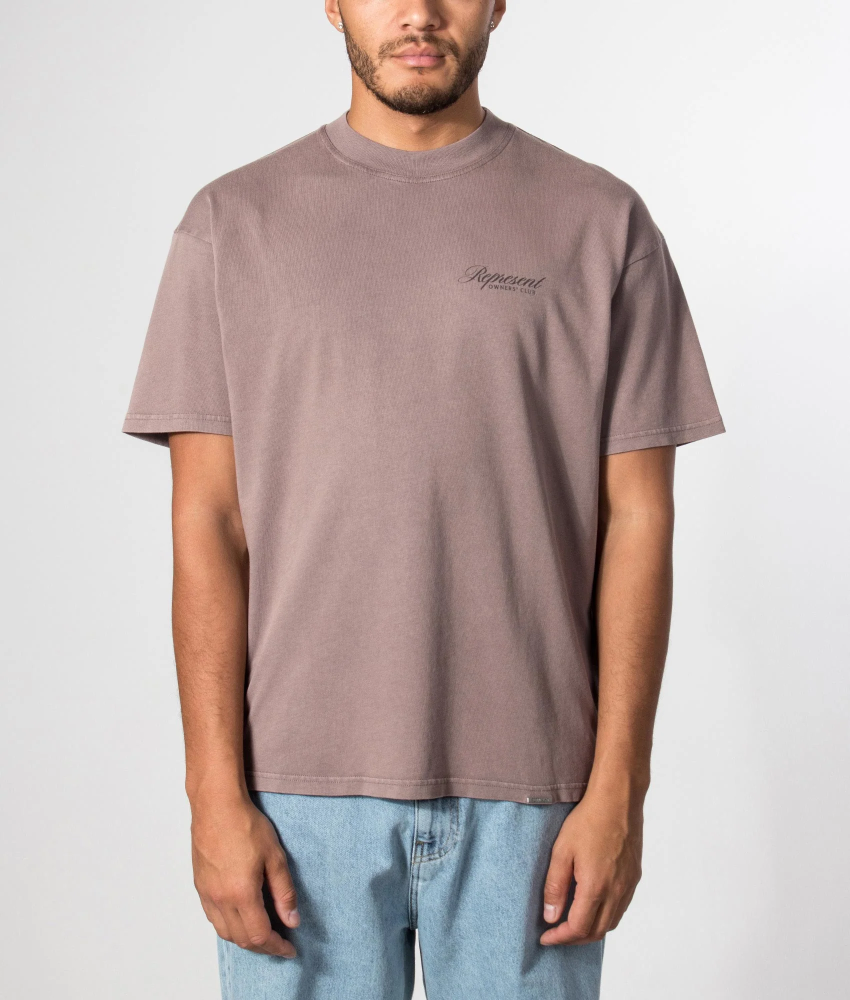 Oversized Fit Represent Owners Club Script T-Shirt - Image 2