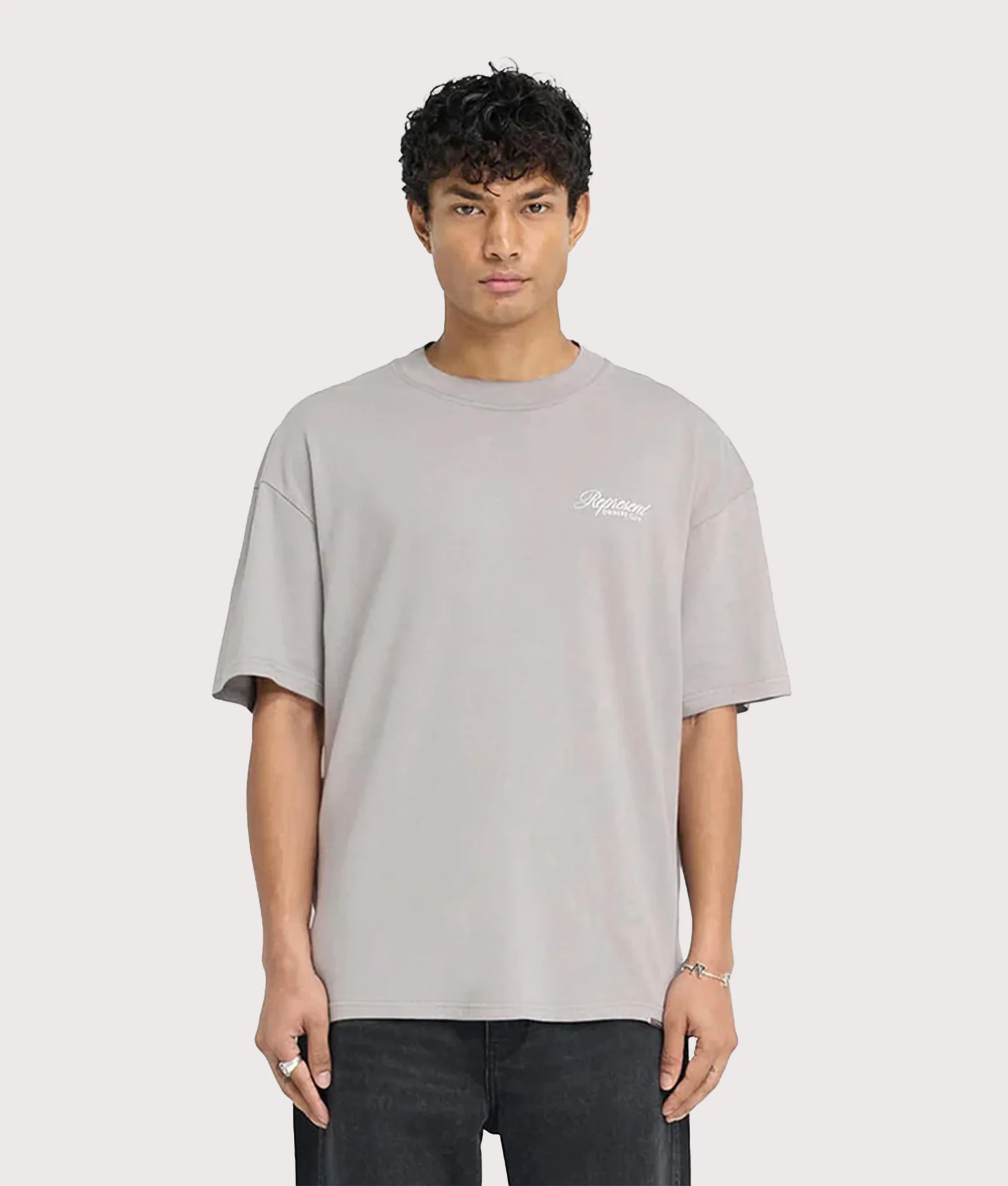 Oversized Represent Owners Club Script T-Shirt - Image 2