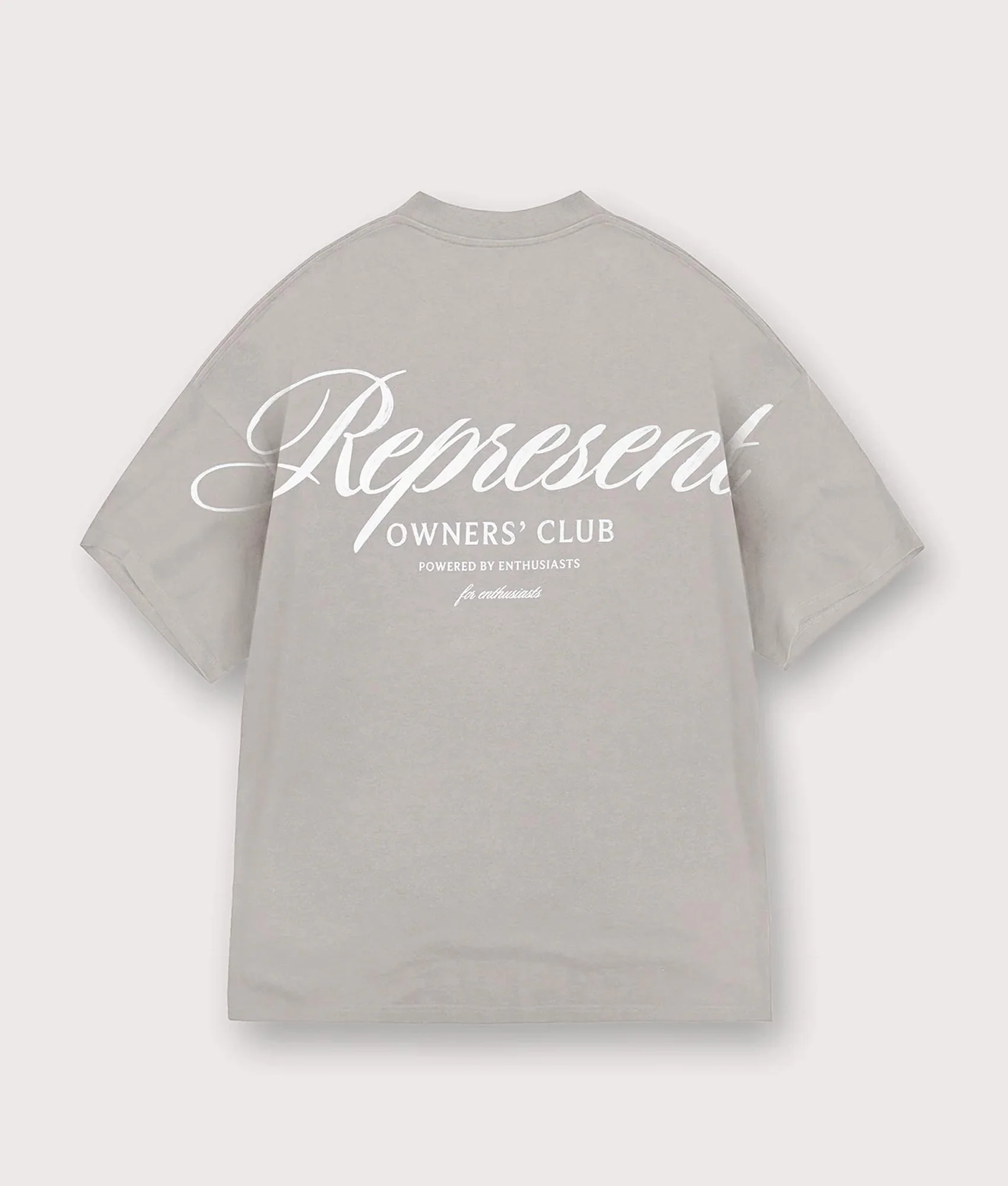Oversized Represent Owners Club Script T-Shirt - Image 3