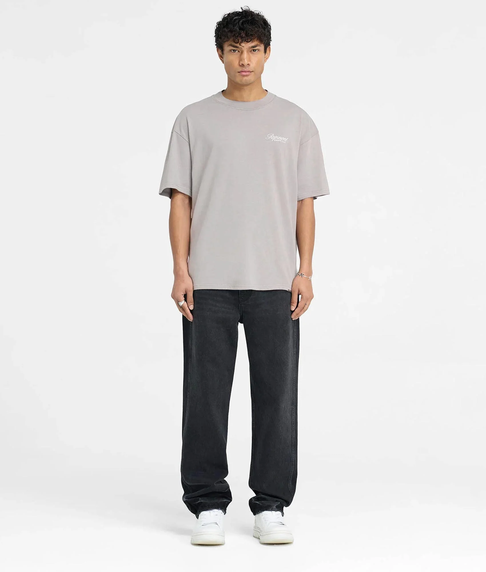 Oversized Represent Owners Club Script T-Shirt - Image 5