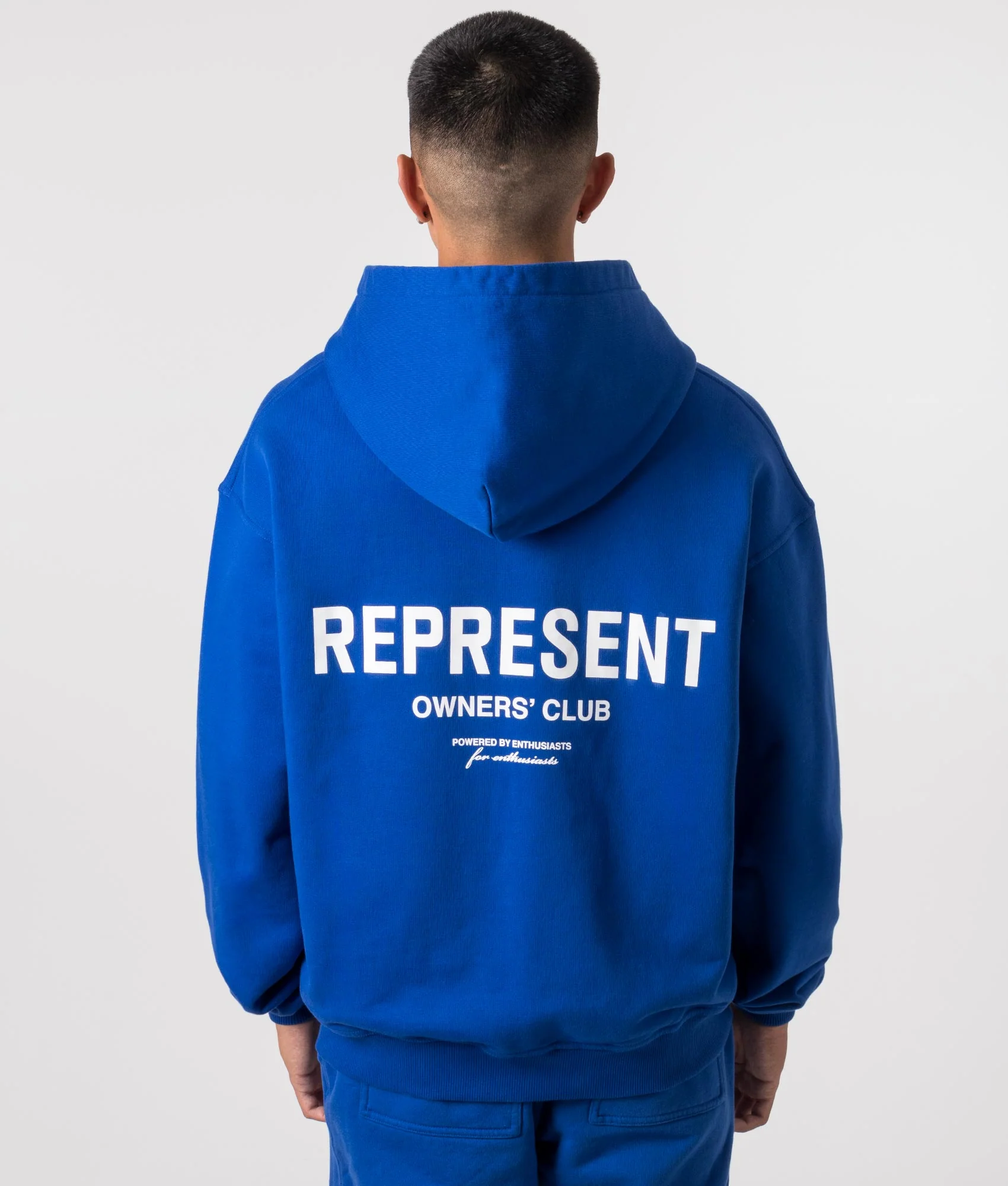 Relaxed Fit Represent Owners Club Zip Through Hoodie - Image 2