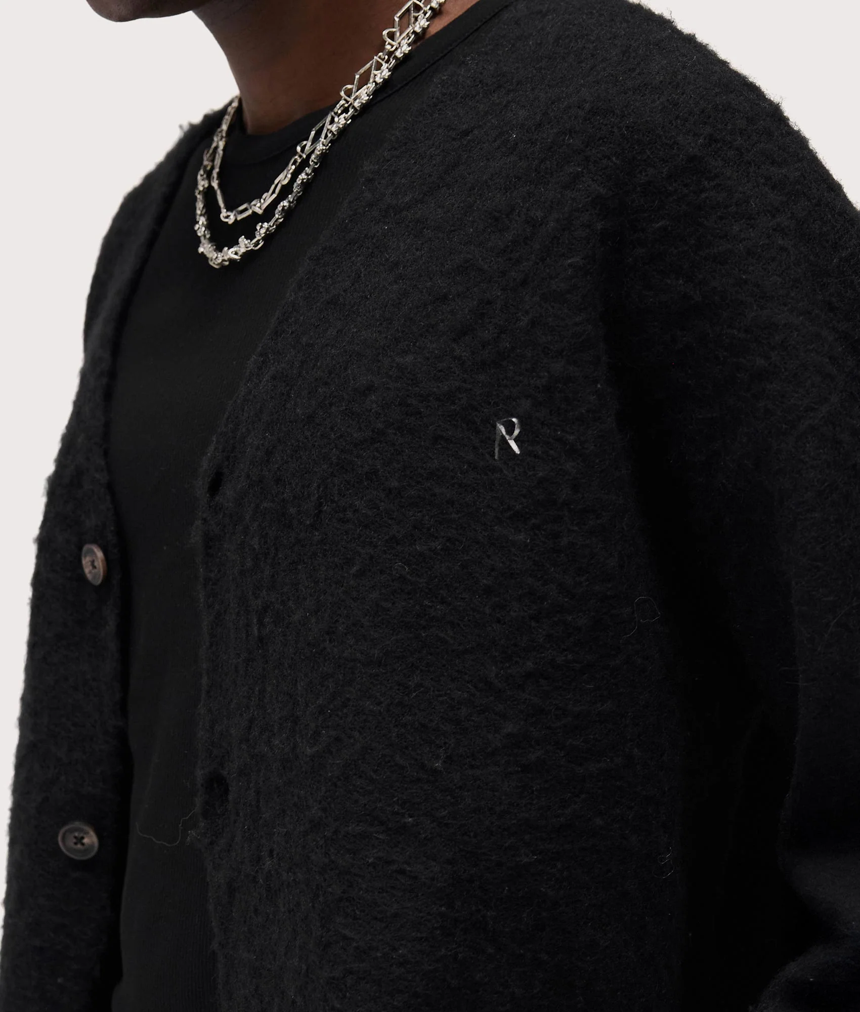 Textured Knit Cardigan - Image 2