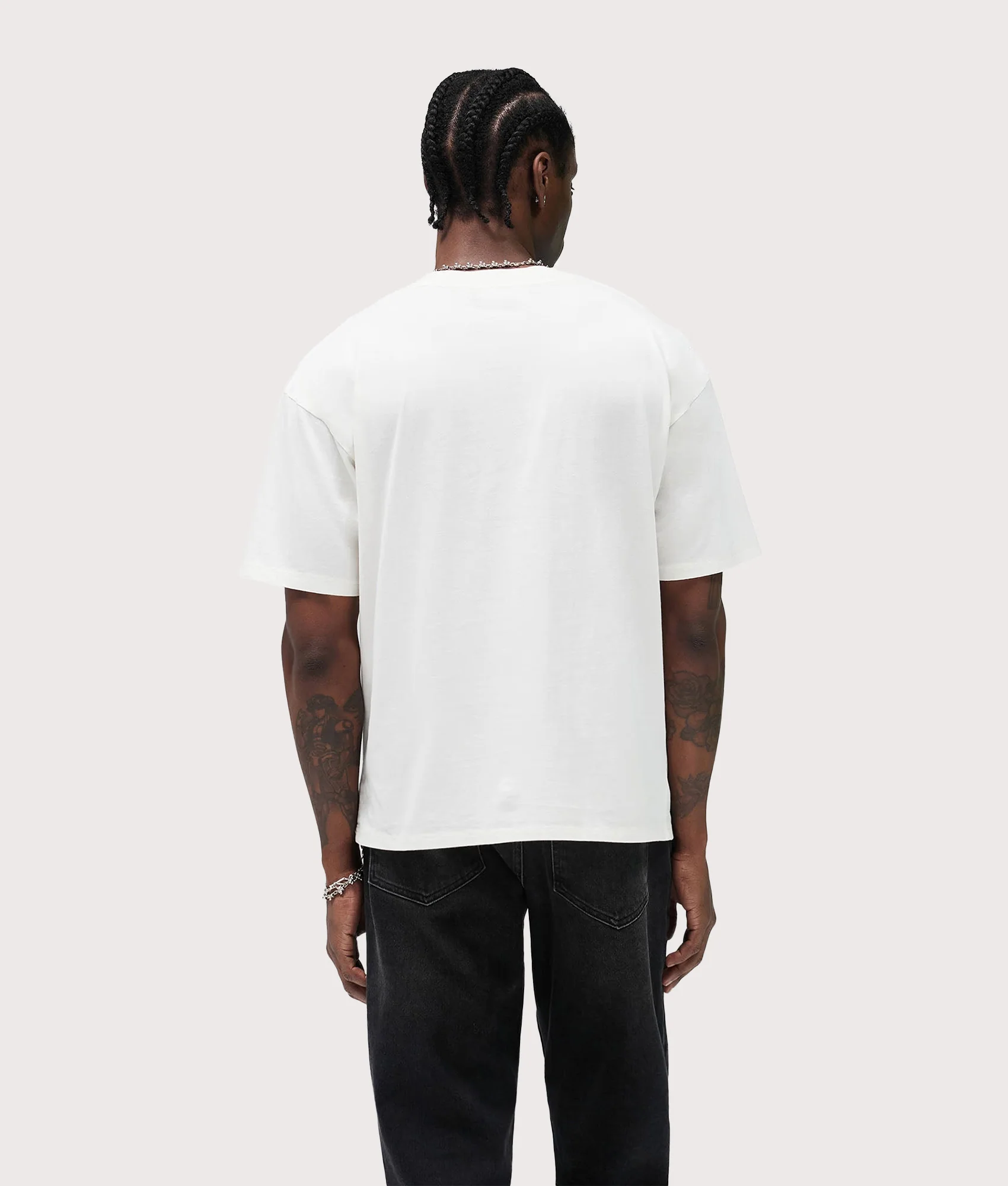 Oversized Fit Western Initial T-Shirt - Image 3