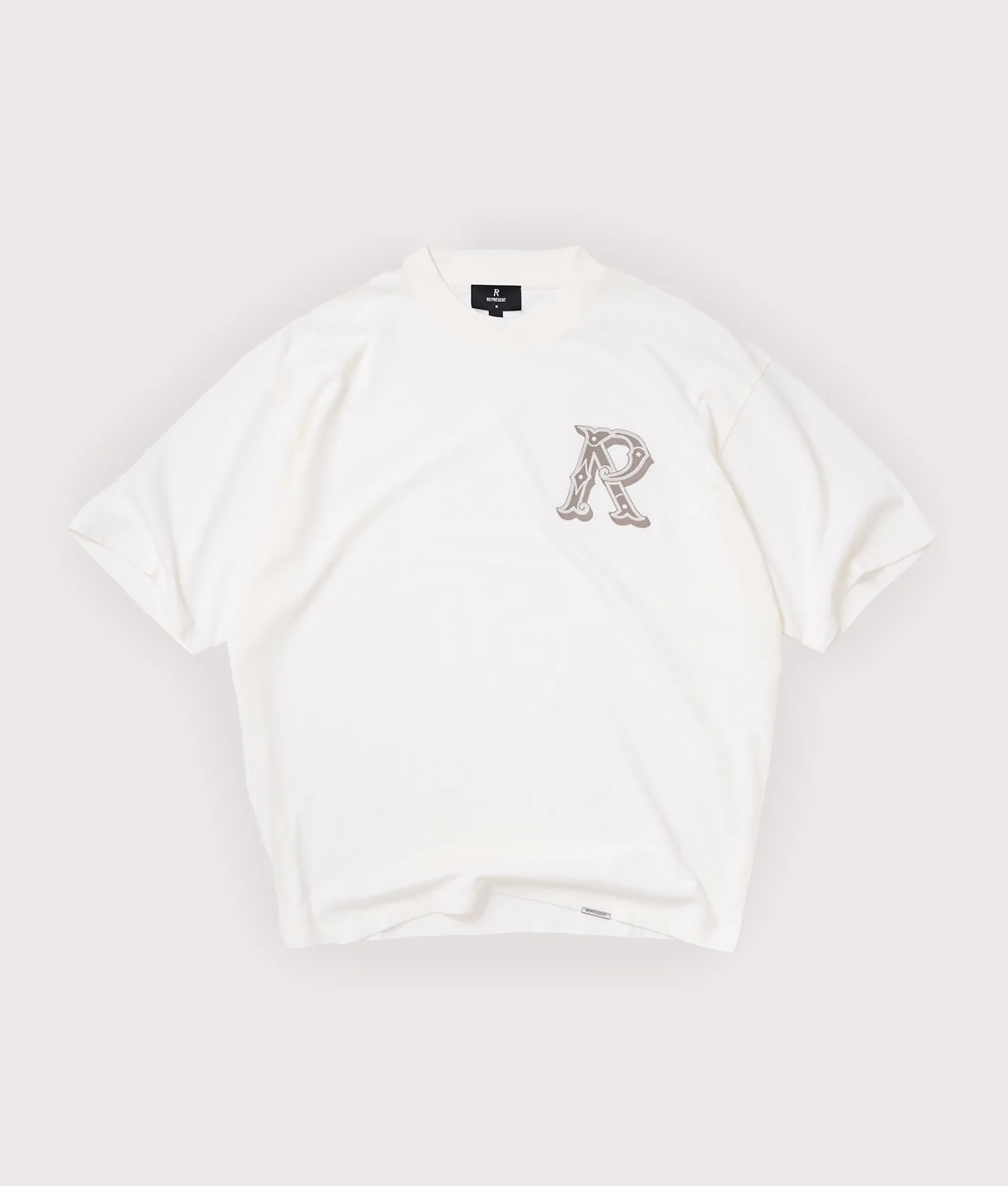 Oversized Fit Western Initial T-Shirt - Image 4