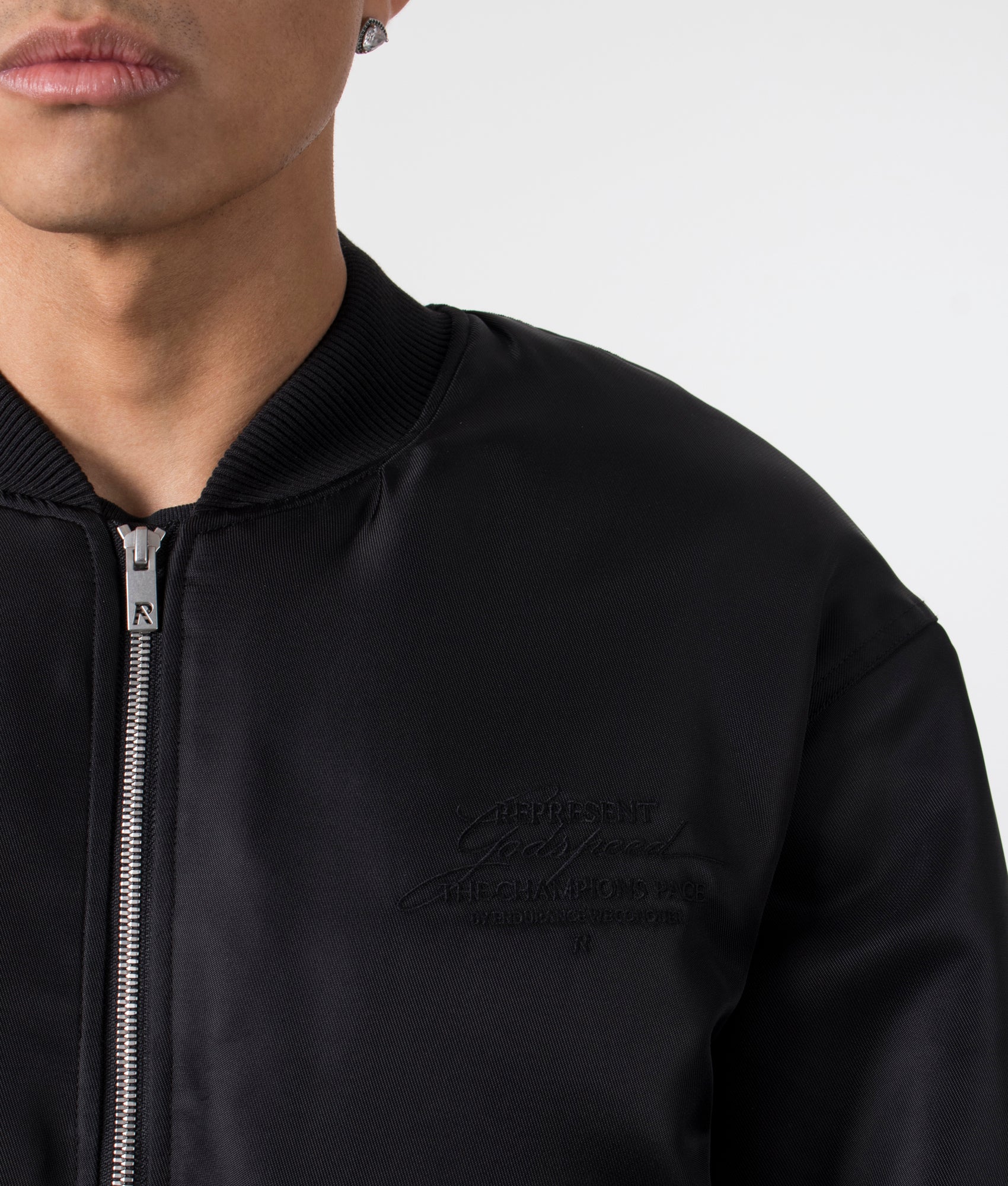 Zip Back Bomber Jacket - Image 2