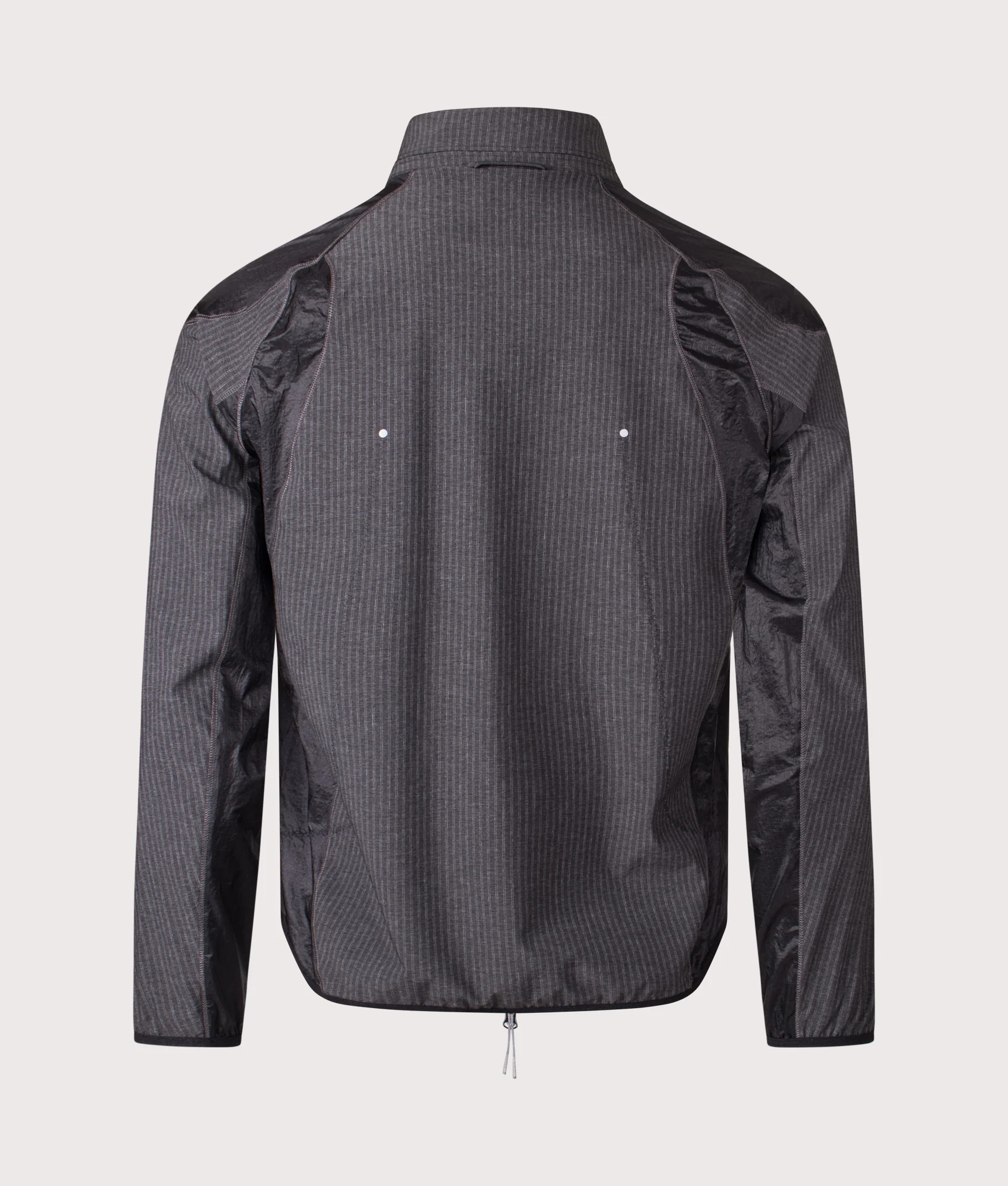 Numb Pinstriped Hooded Wind Jacket - Image 5