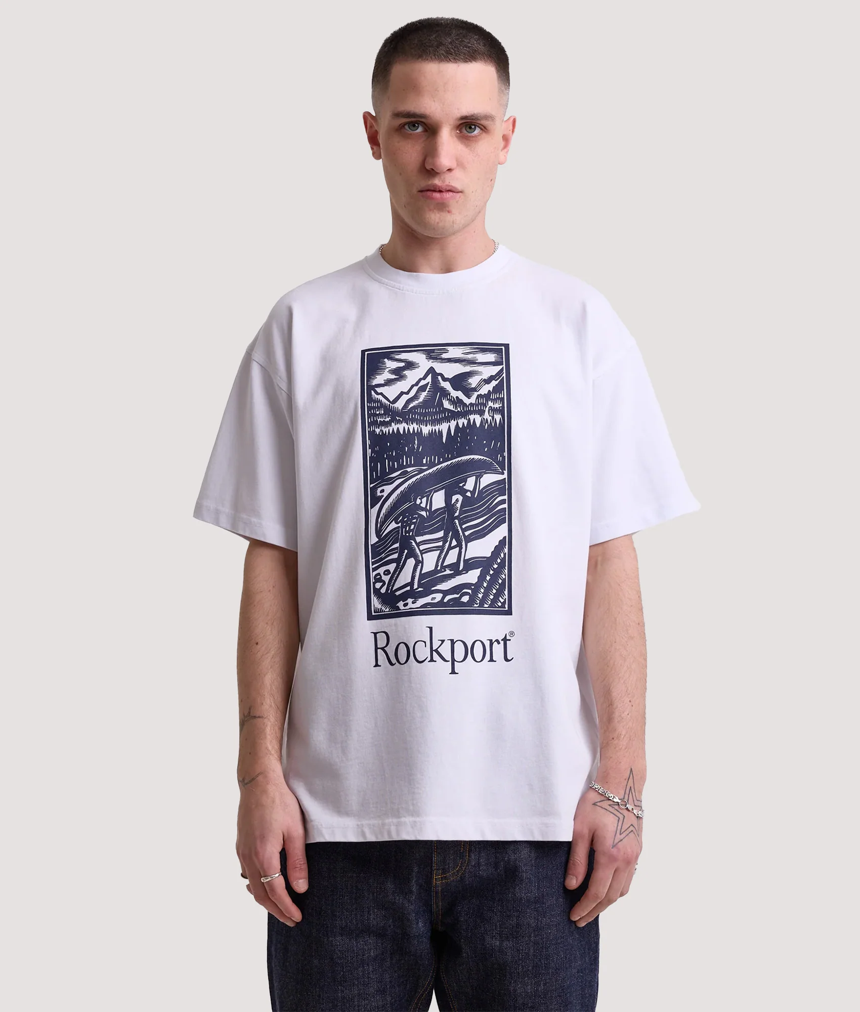Relaxed Fit Hampshire Logo T-Shirt - Image 2