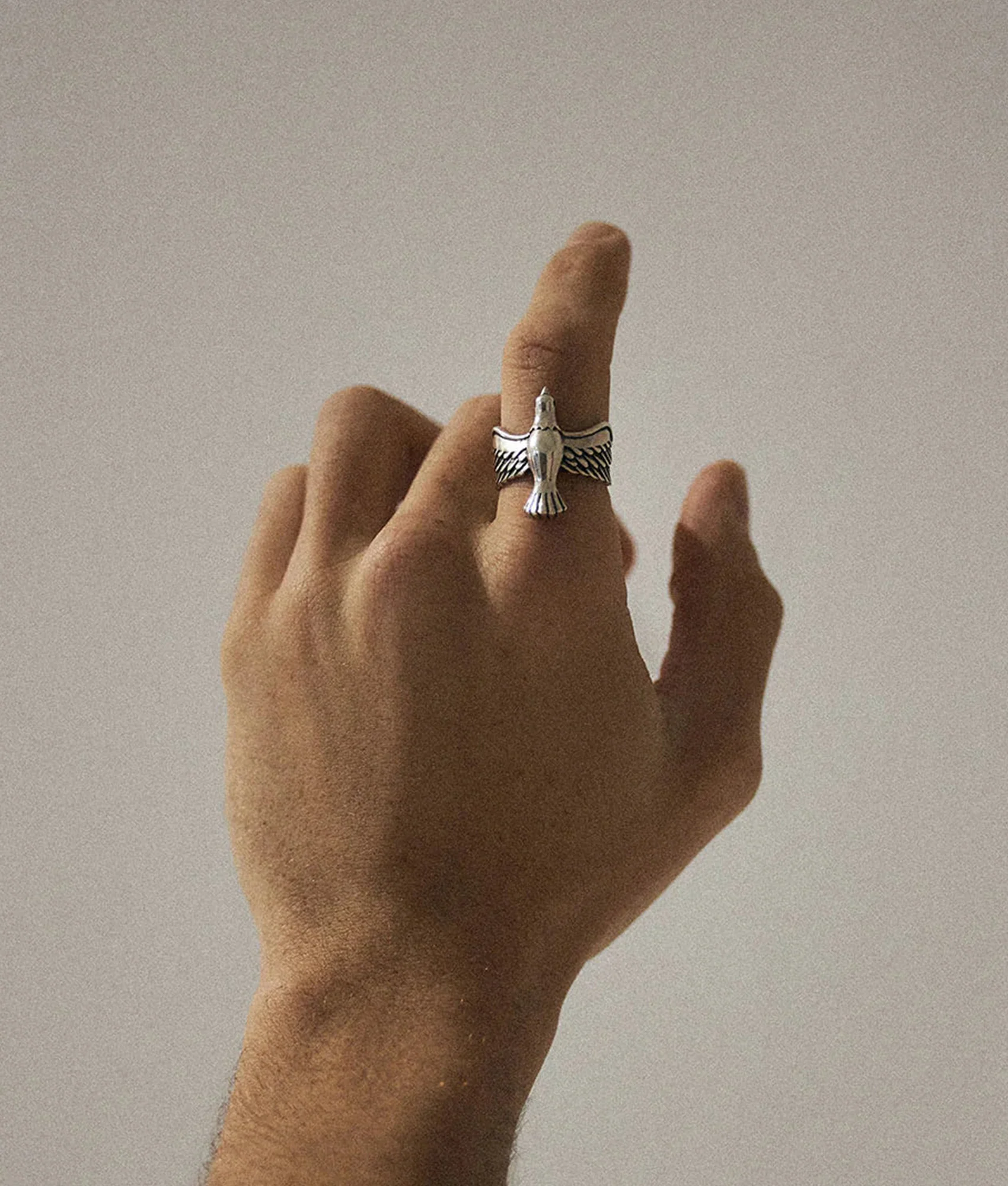 Silver Dove Ring - Image 2