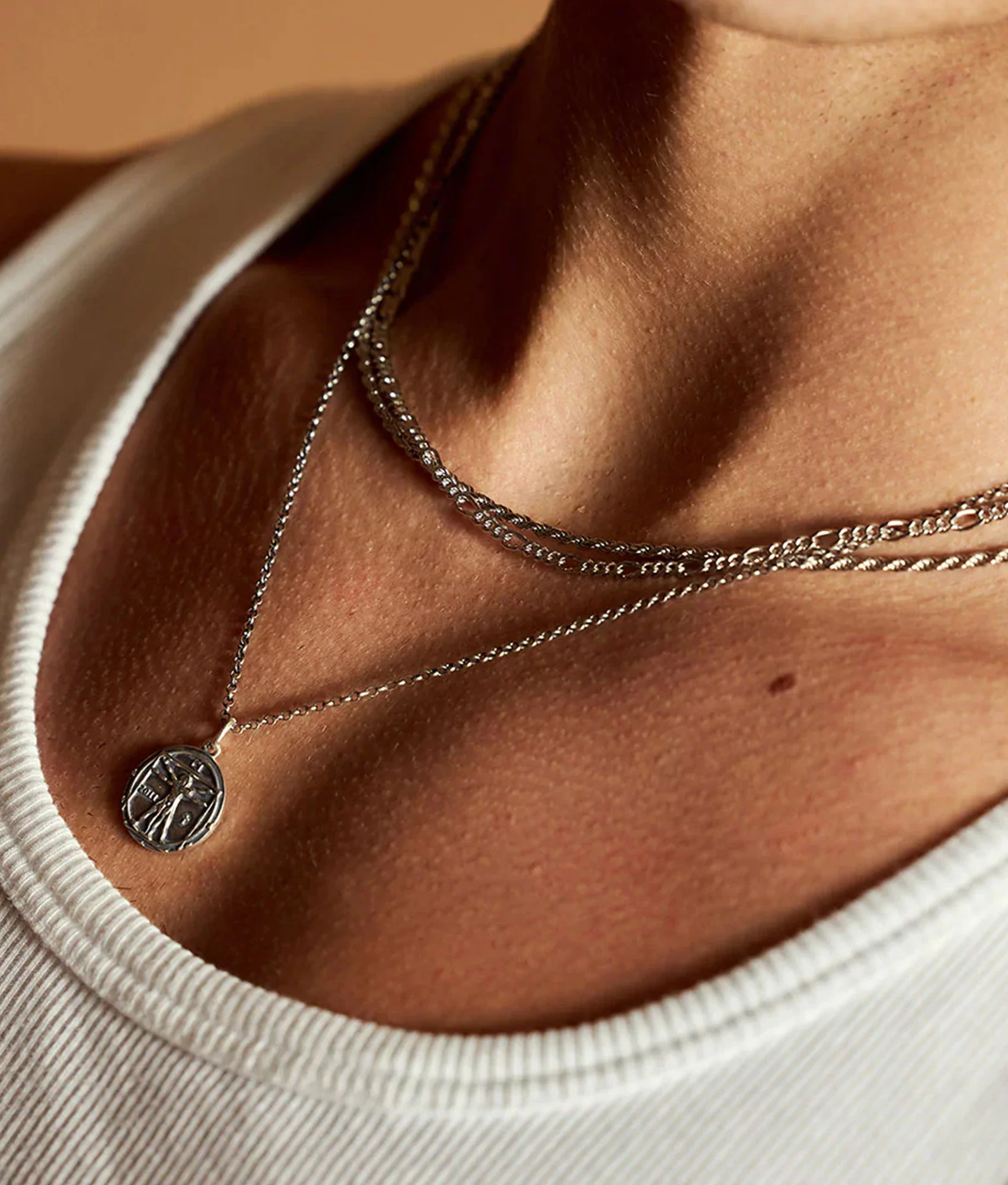 Silver Rope Necklace - Image 2