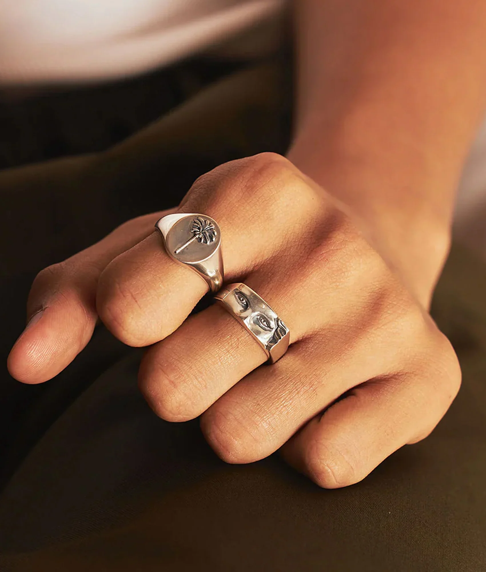 Silver Zeus Ring - Image 2