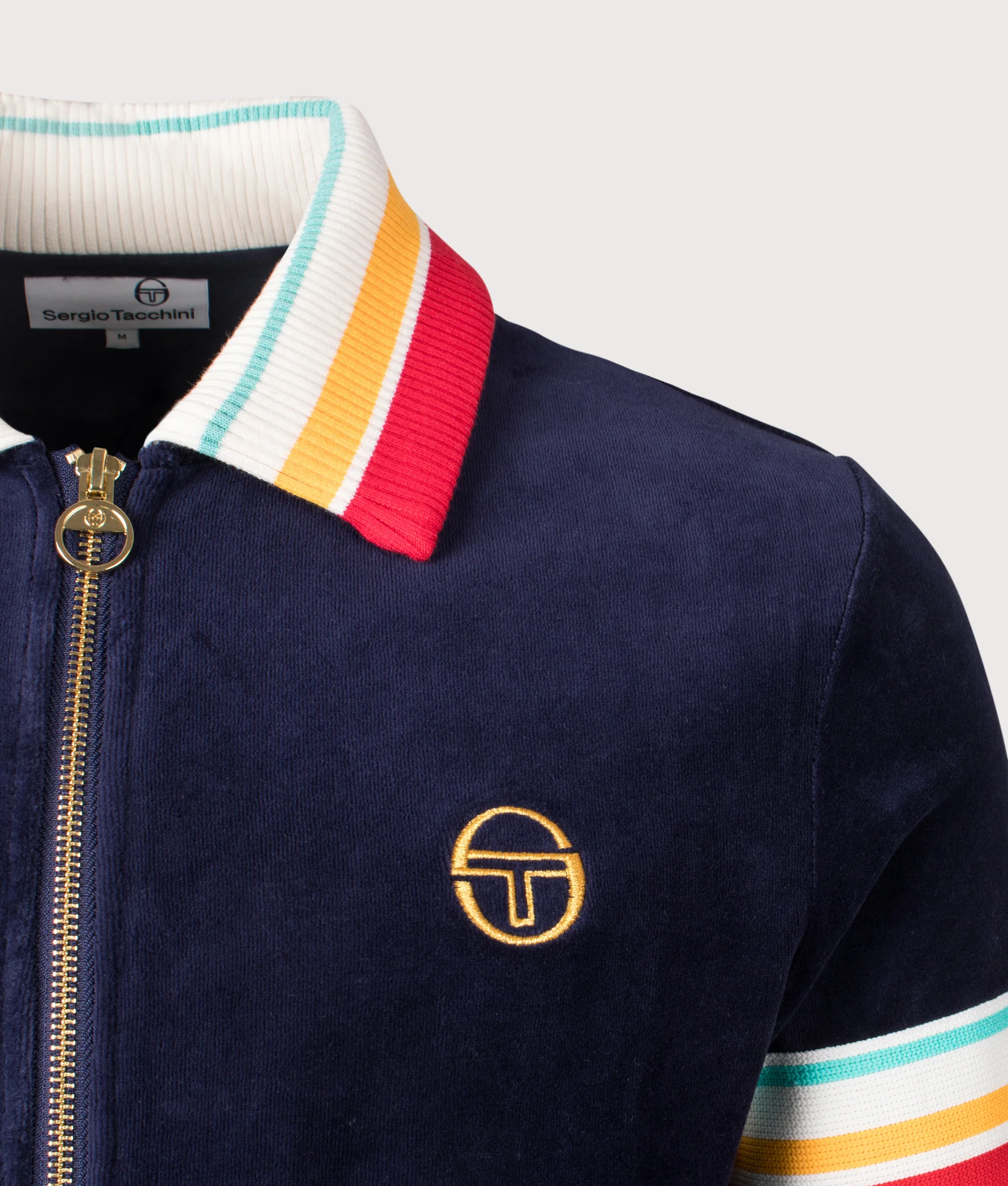 Slice Velour Track Top - Image 2