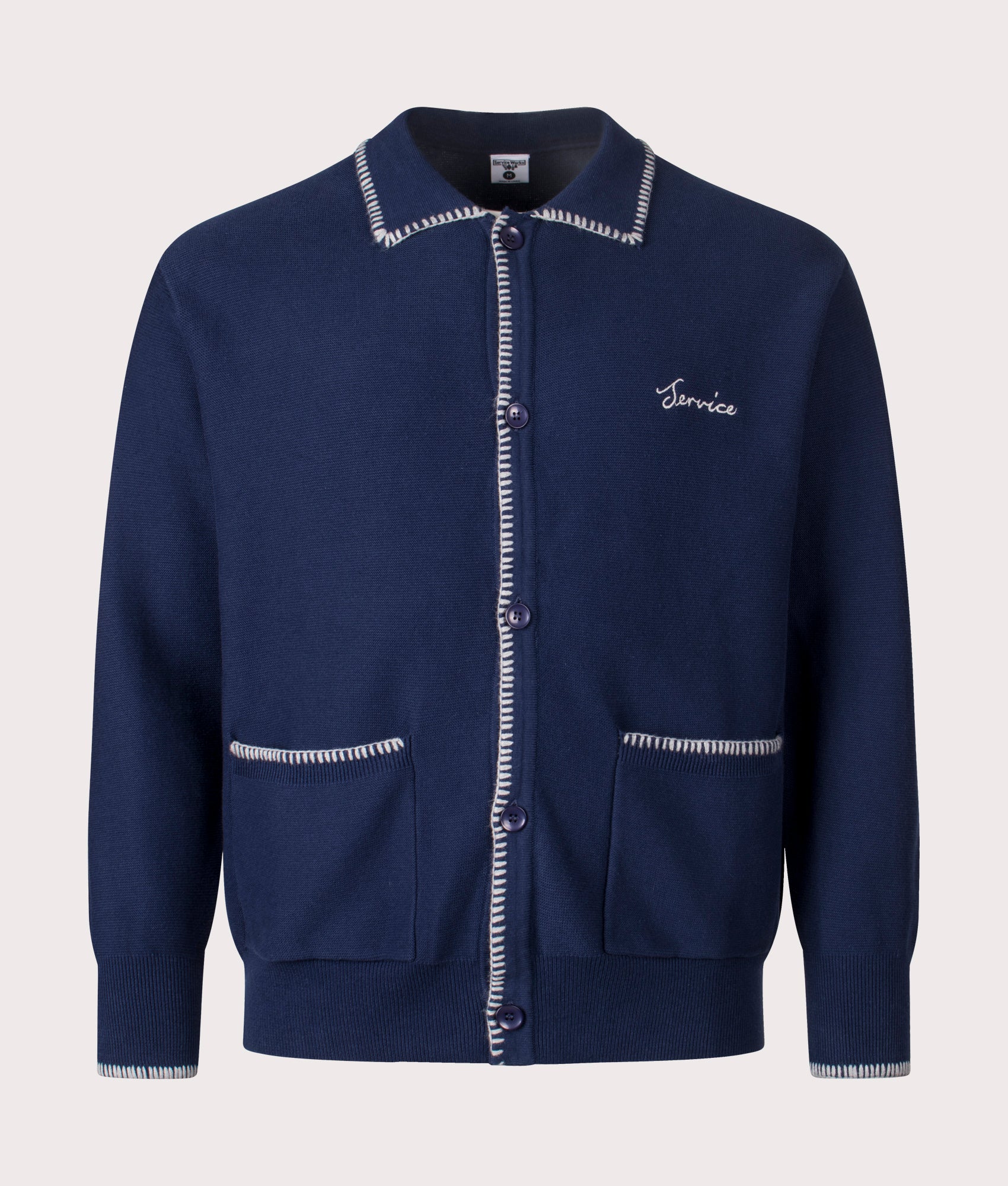 Blanket Stitch Cardigan