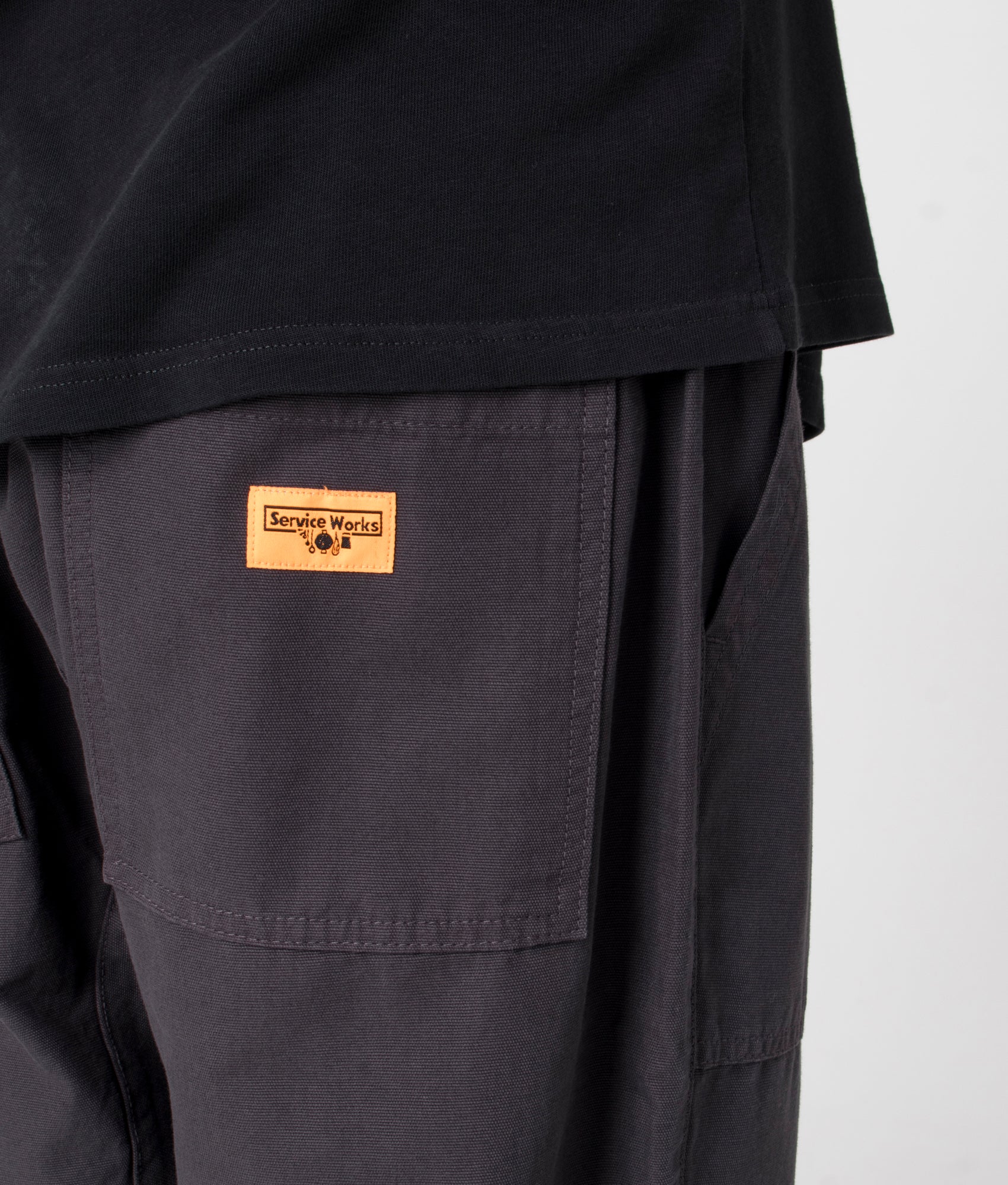 Regular Fit Canvas Chef Pants - Image 2