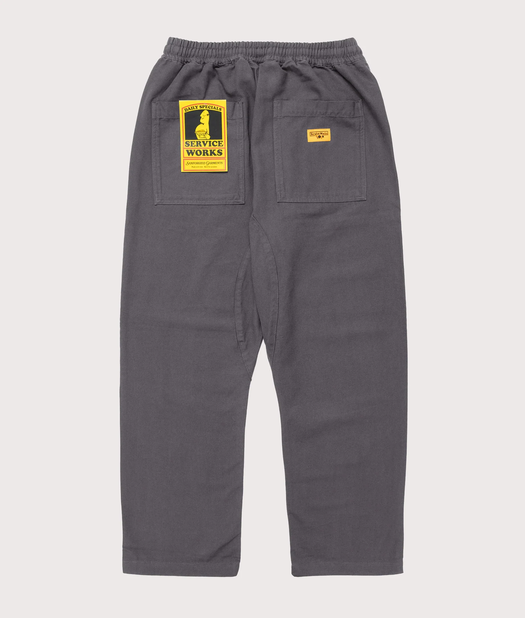 Regular Fit Canvas Chef Pants - Image 2