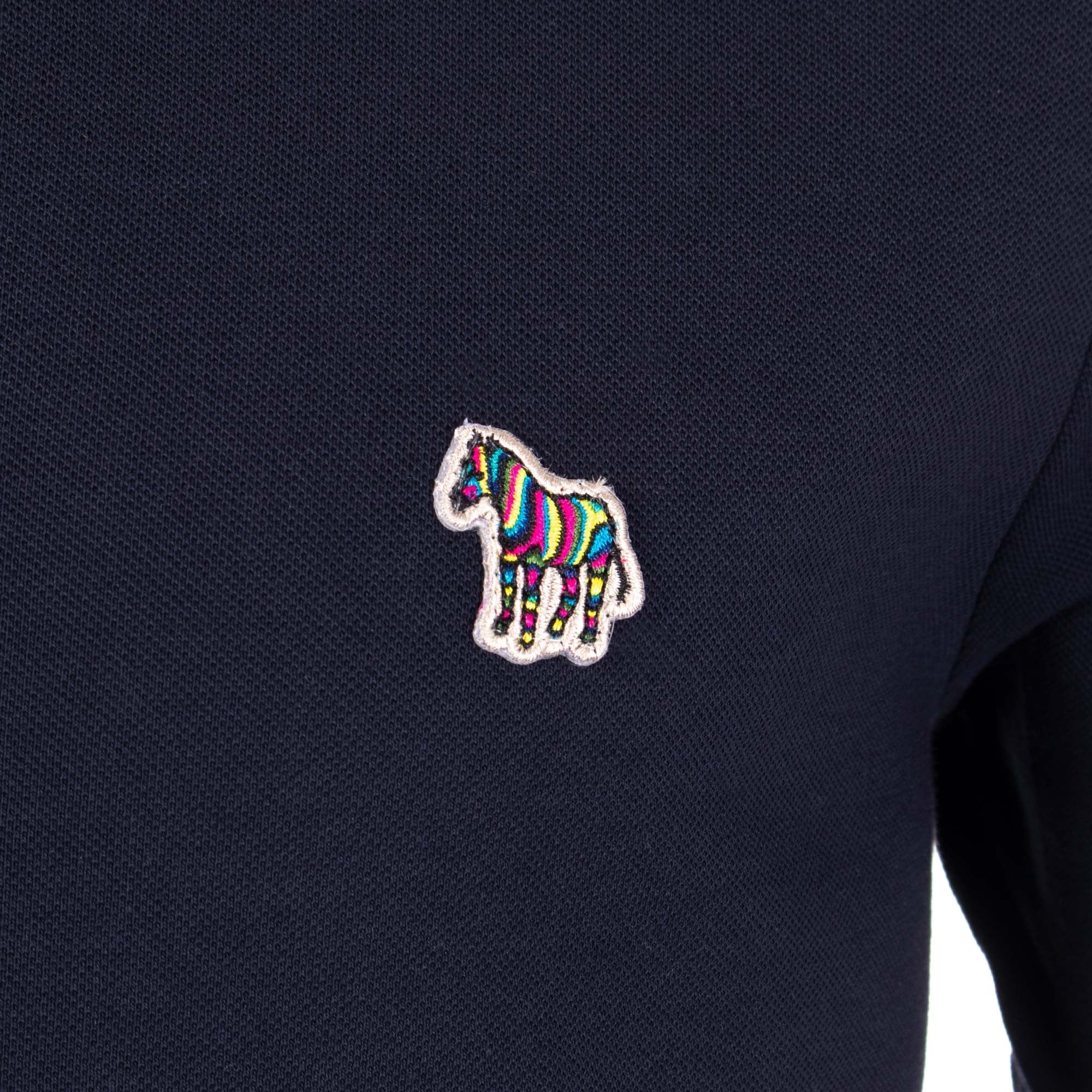 Regular Fit Zebra Logo Tipped Polo Shirt - Image 2