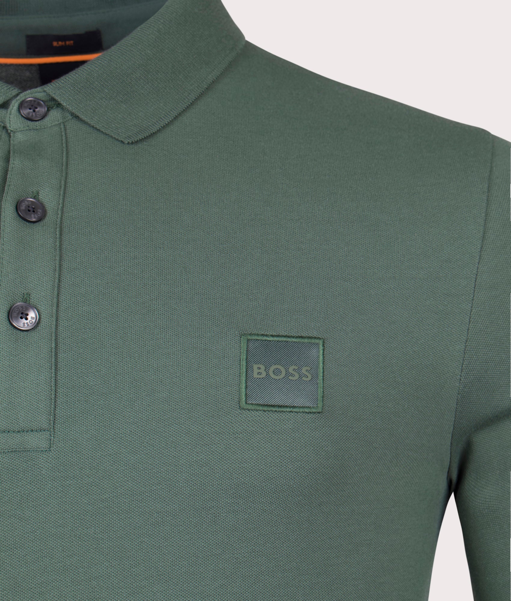 Slim Fit Long Sleeve Passerby Polo Shirt - Image 2