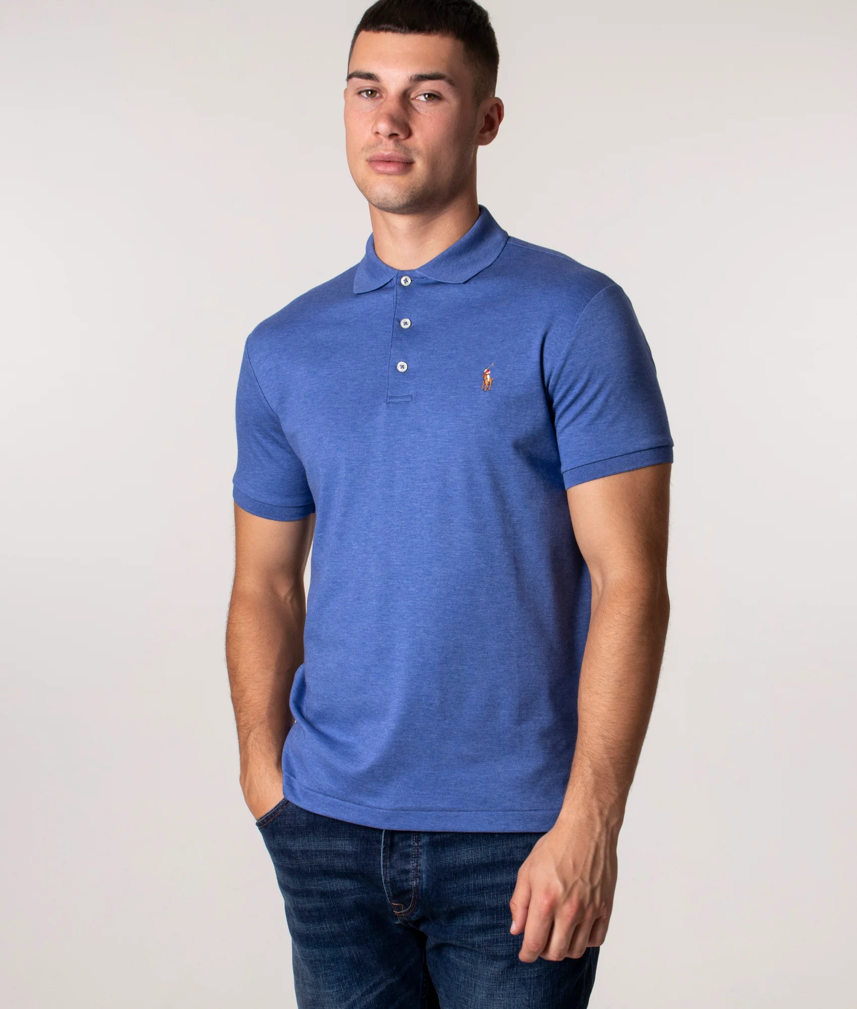 Slim Fit Soft Touch Pima Polo Shirt - Image 2