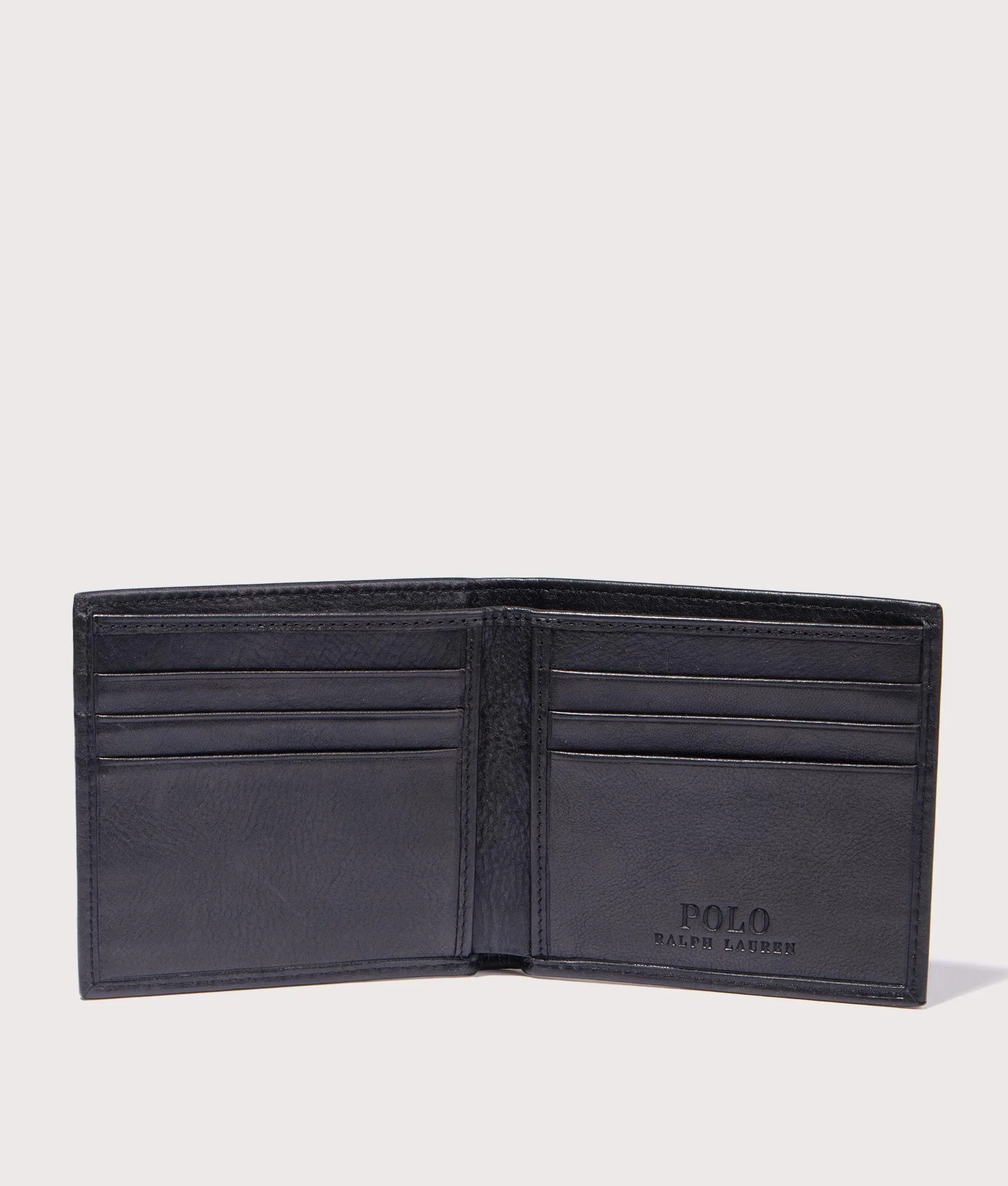 Smooth Leather Billfold Wallet - Image 2