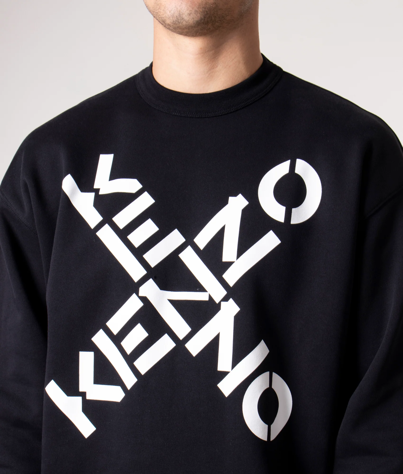 Oversized X Logo Sweatshirt - Image 2