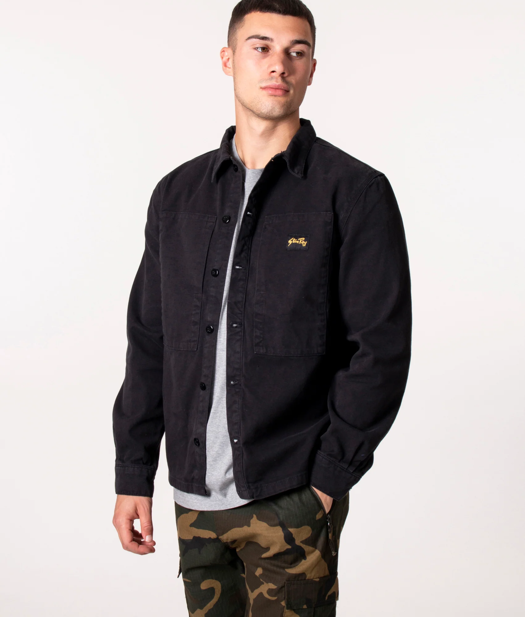 Relaxed Fit Prison Overshirt - Image 2