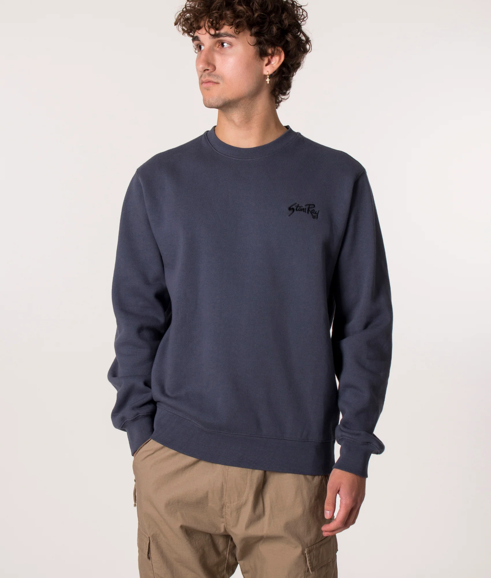 Relaxed Fit Stan OG Crew Sweatshirt - Image 2