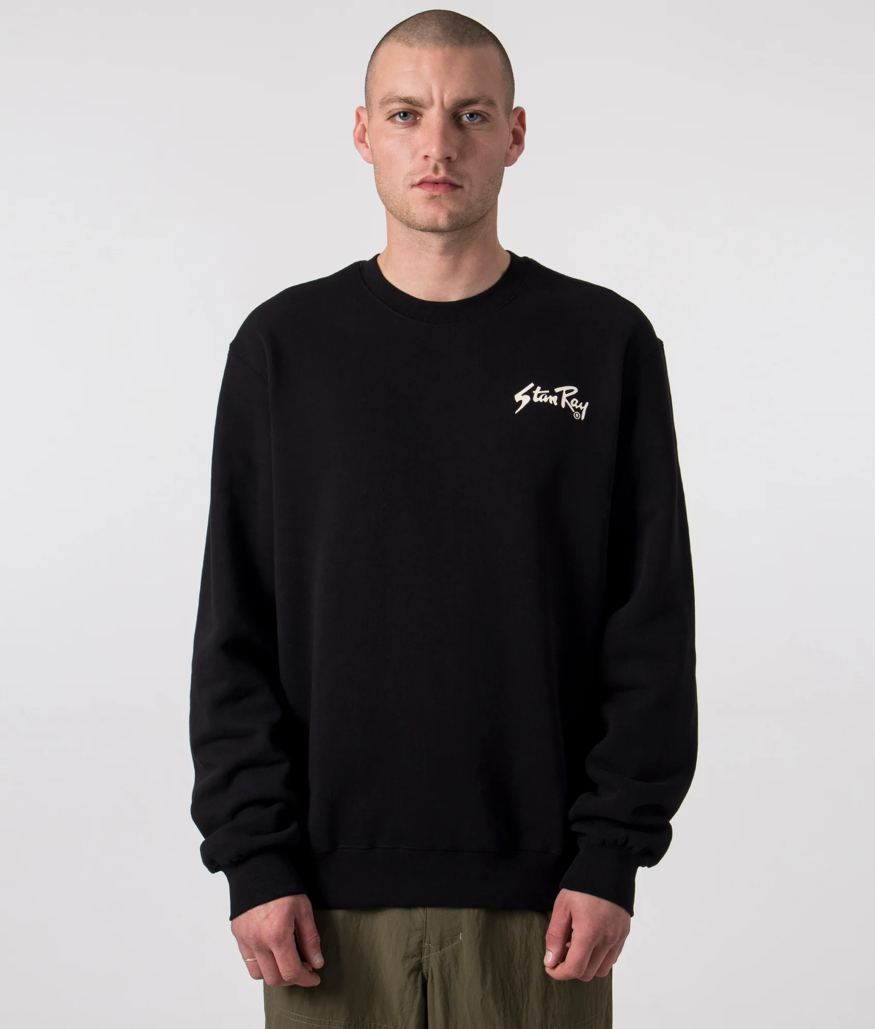 Relaxed Fit Stan OG Crew Sweatshirt - Image 3