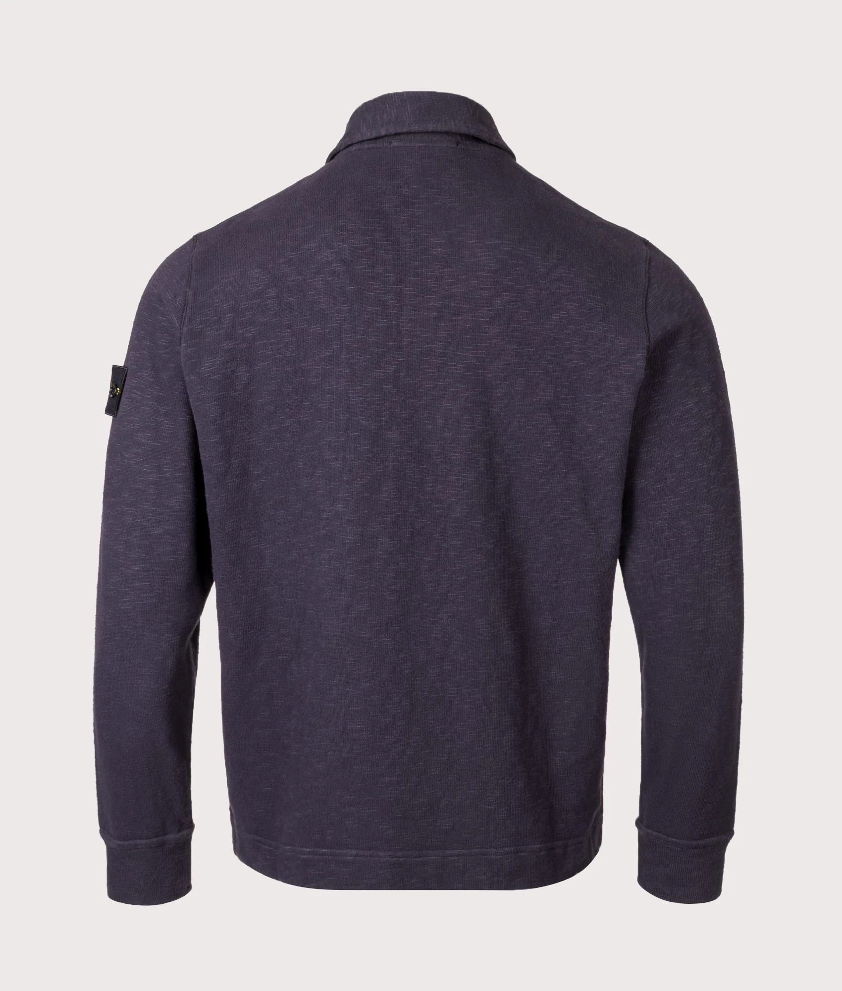 Brushed Cotton Collared Sweatshirt - Image 6