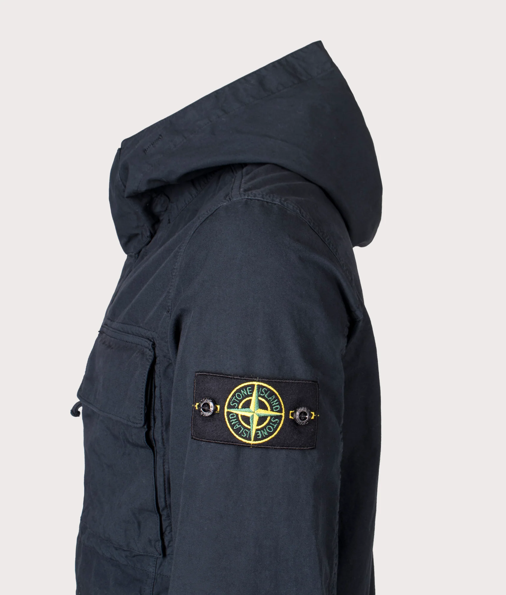 Canvas Weave Hooded Field Jacket - Image 2