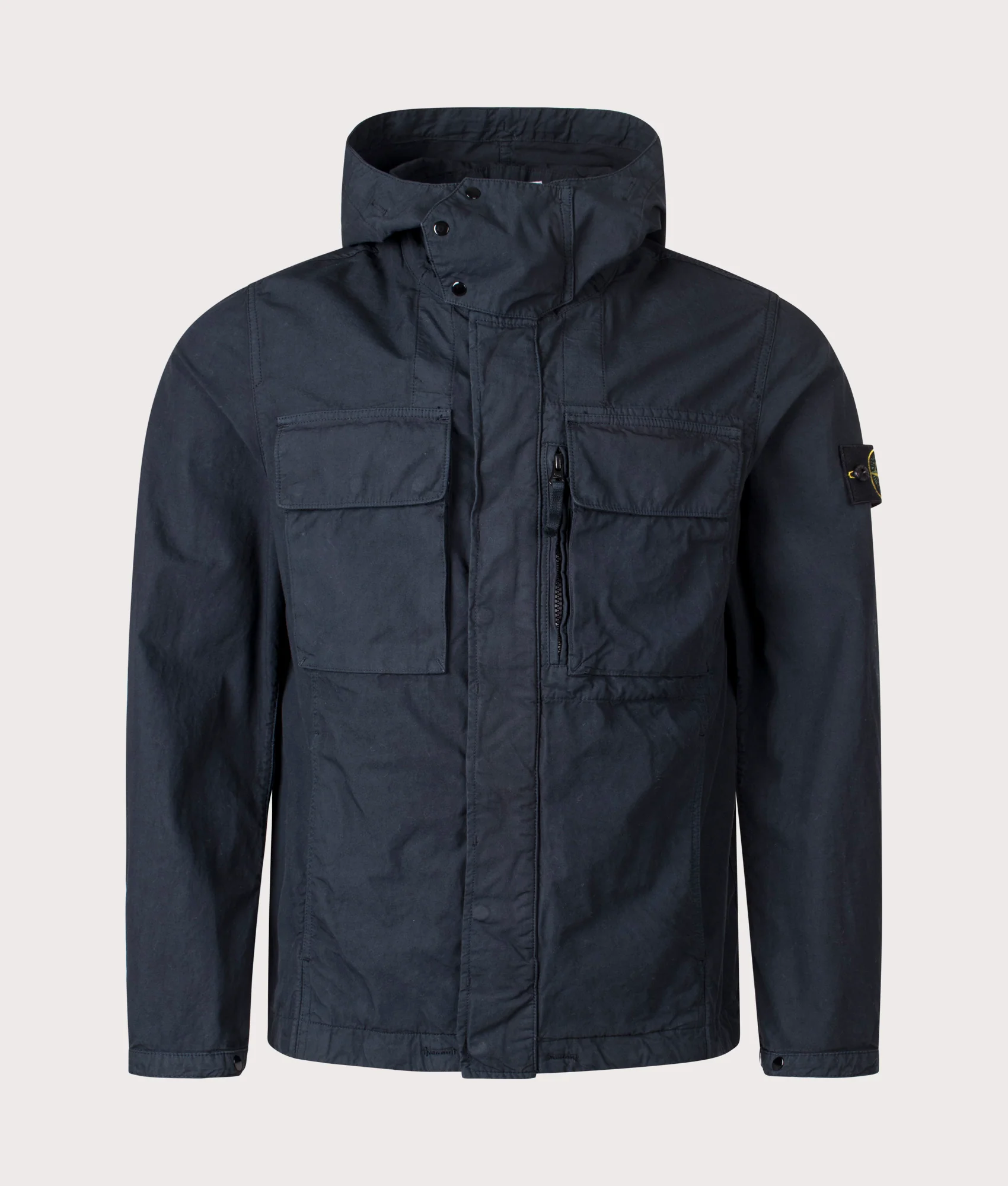Canvas Weave Hooded Field Jacket - Image 3