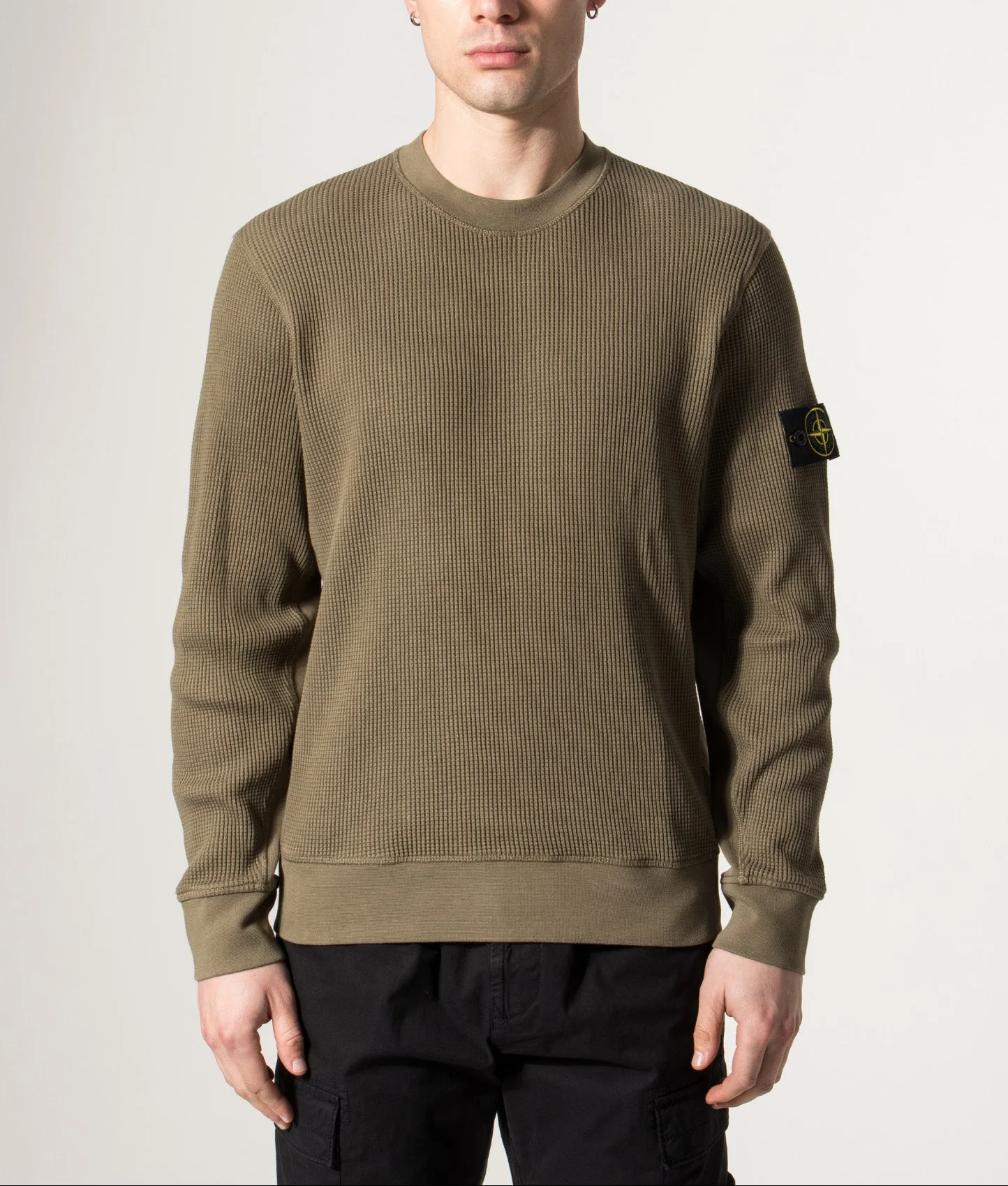 Waffle Knit Sweatshirt - Image 2