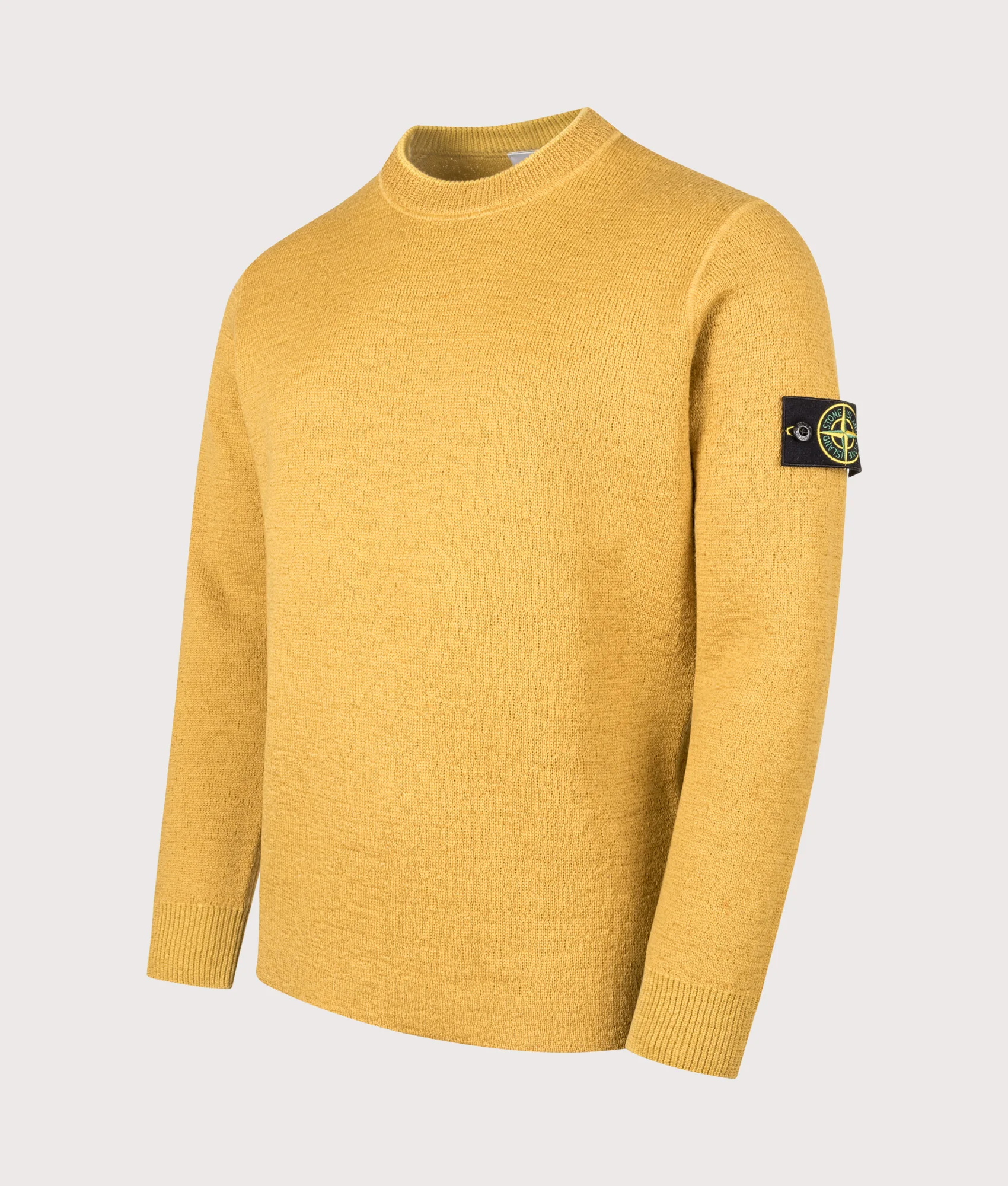 Relaxed Fit Rubberised RWS Wool Jumper