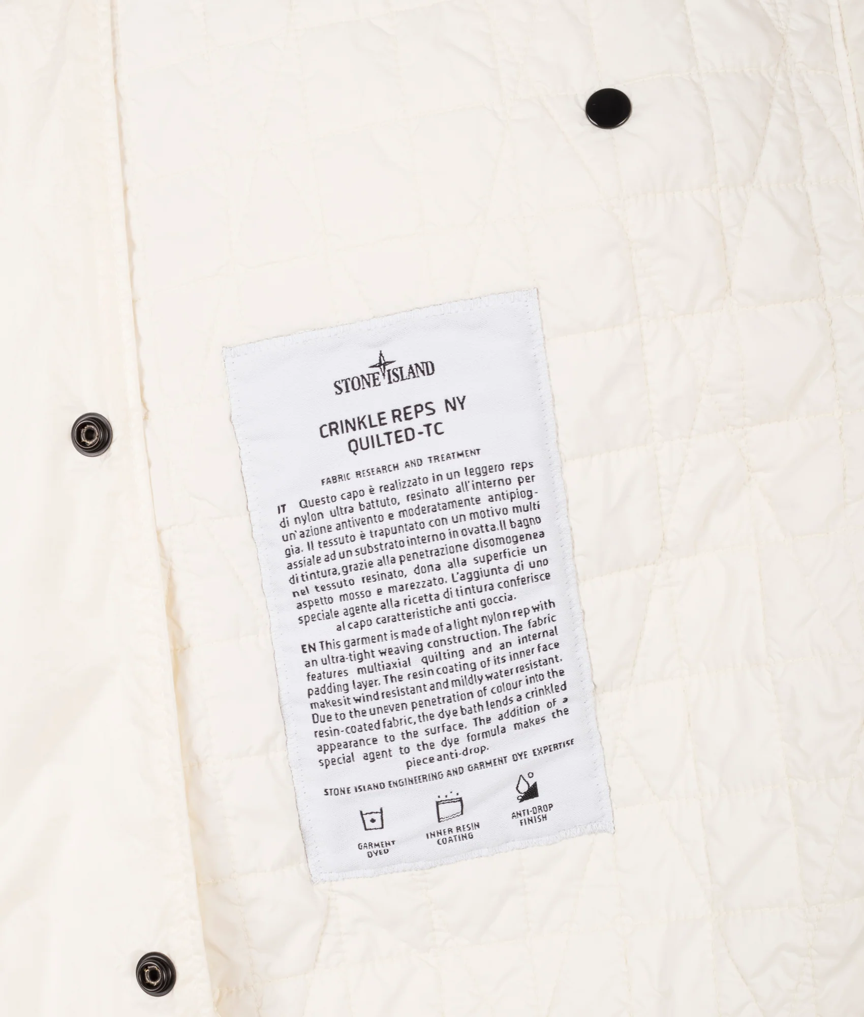 Crinkles Reps NY Quilted TC Jacket - Image 10