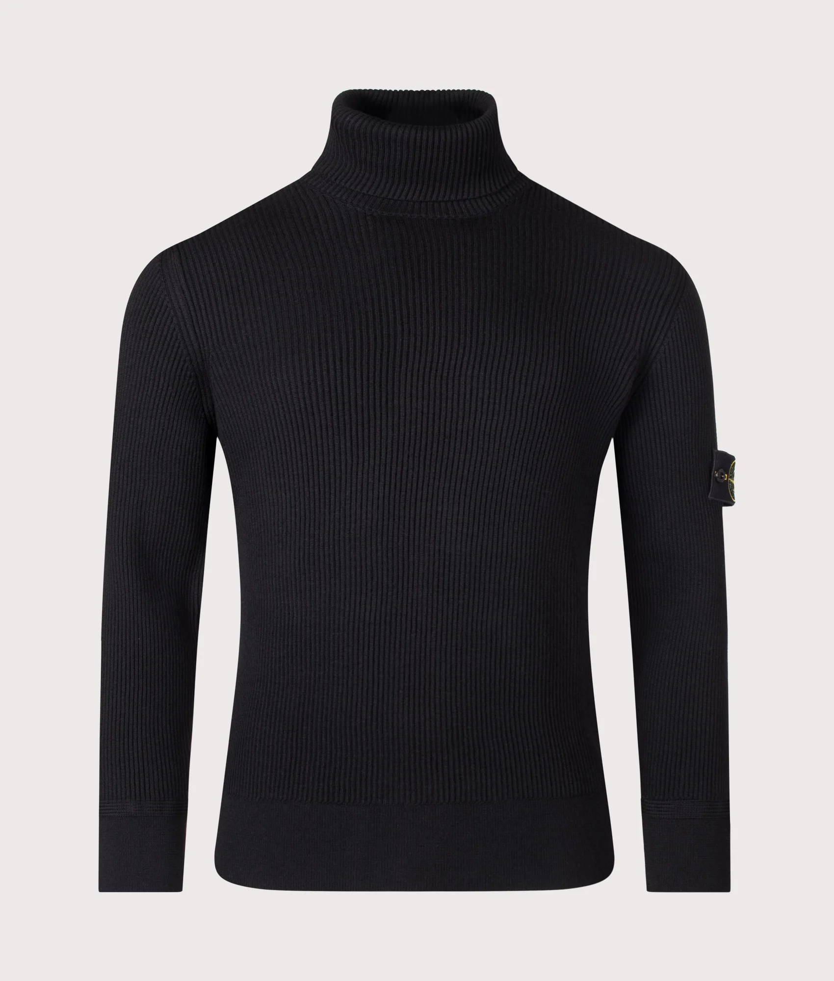 Full Rib RWS Wool Turtle Neck Jumper - Image 3