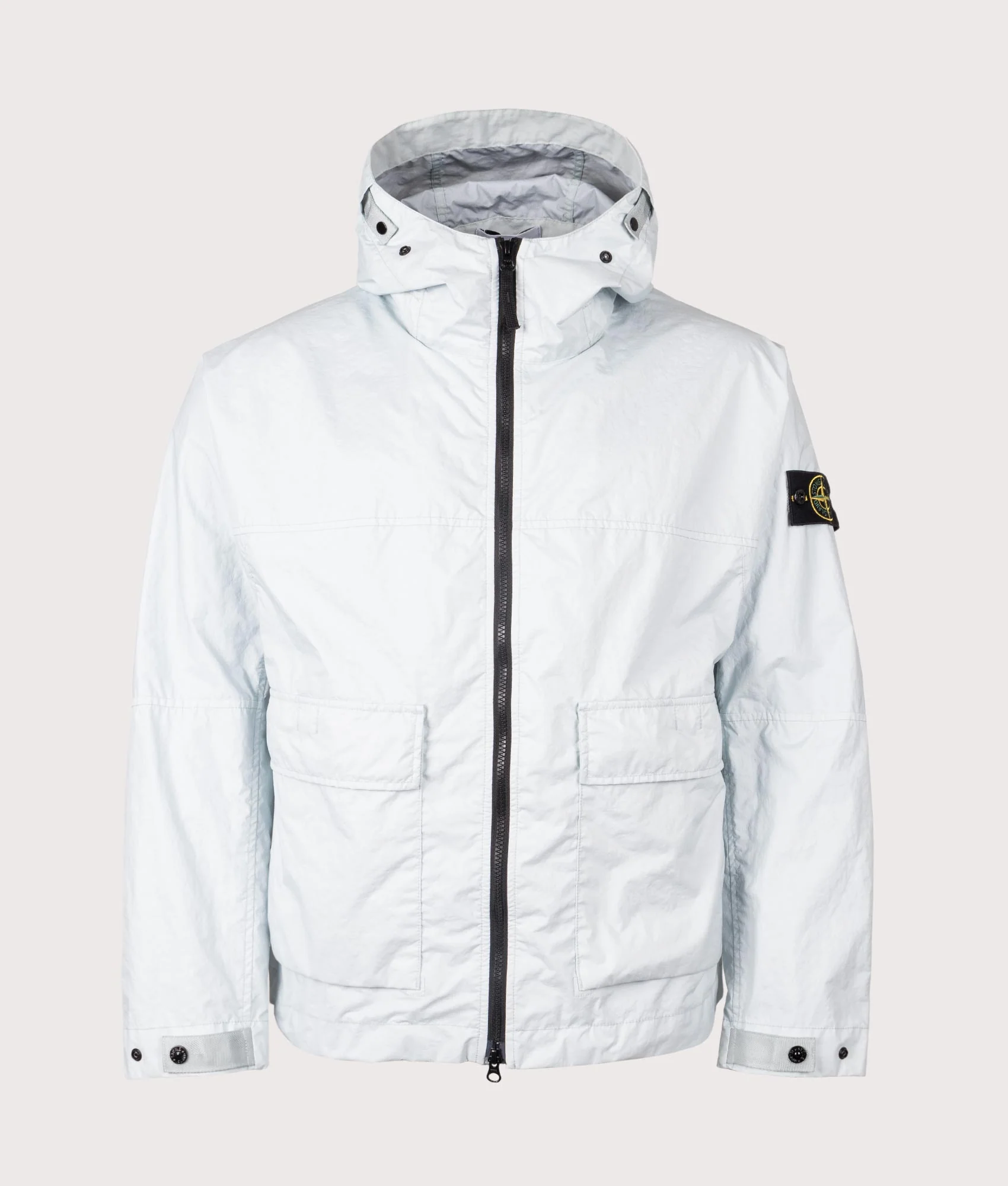 Hooded Full Zip Short Membrana Parka - Image 4