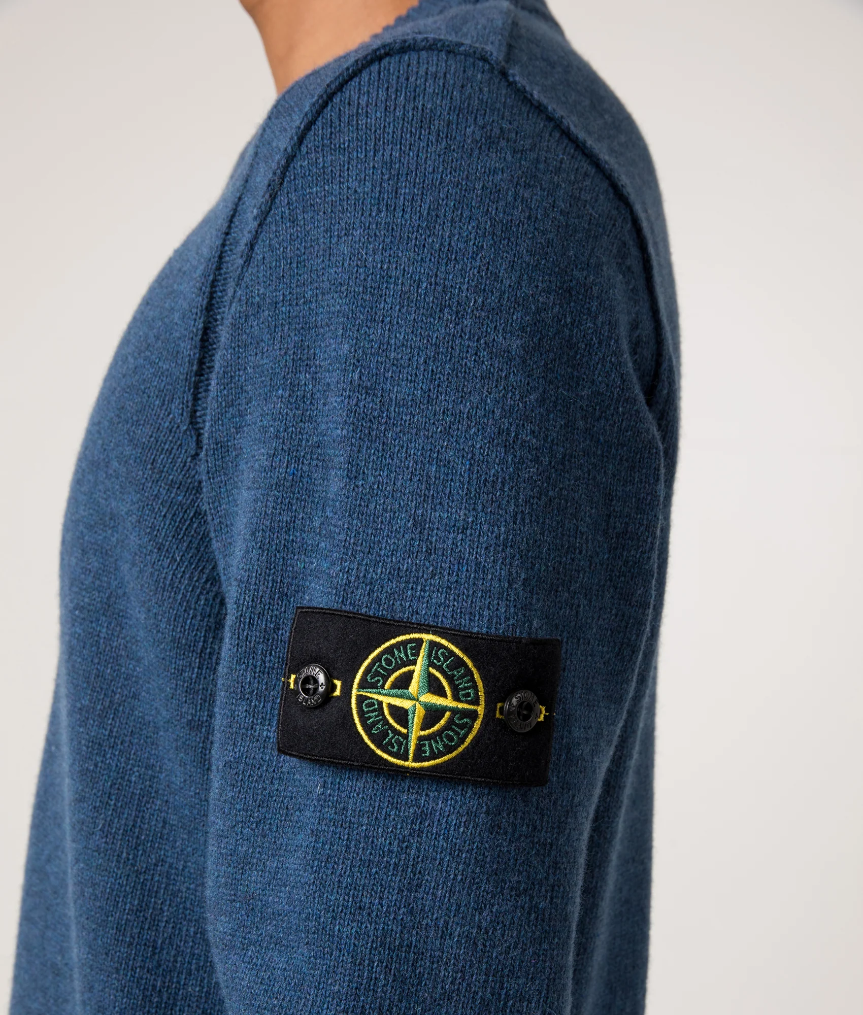 Lambswool Crew Neck Jumper - Image 3