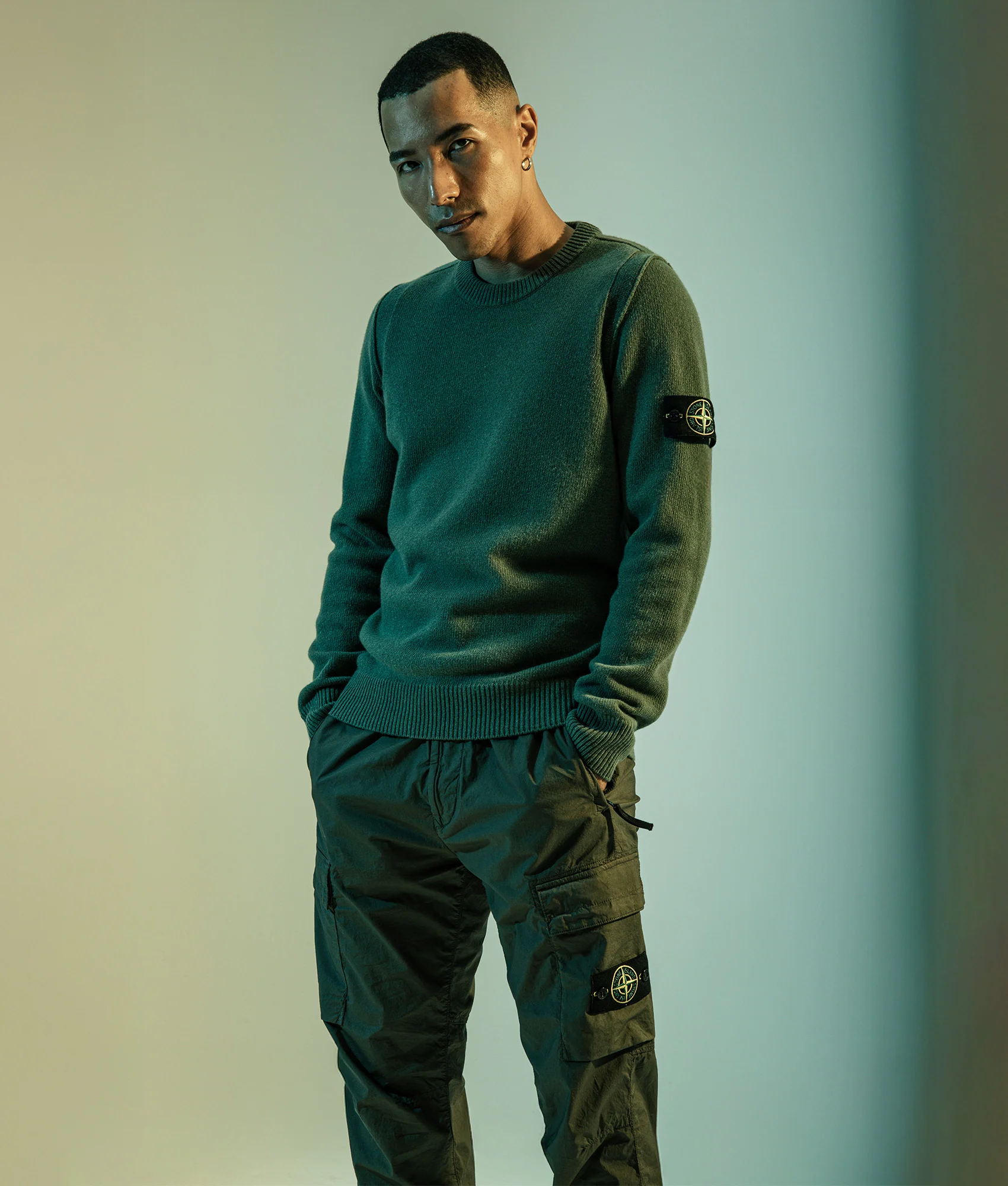 Lambswool Crew Neck Jumper - Image 2