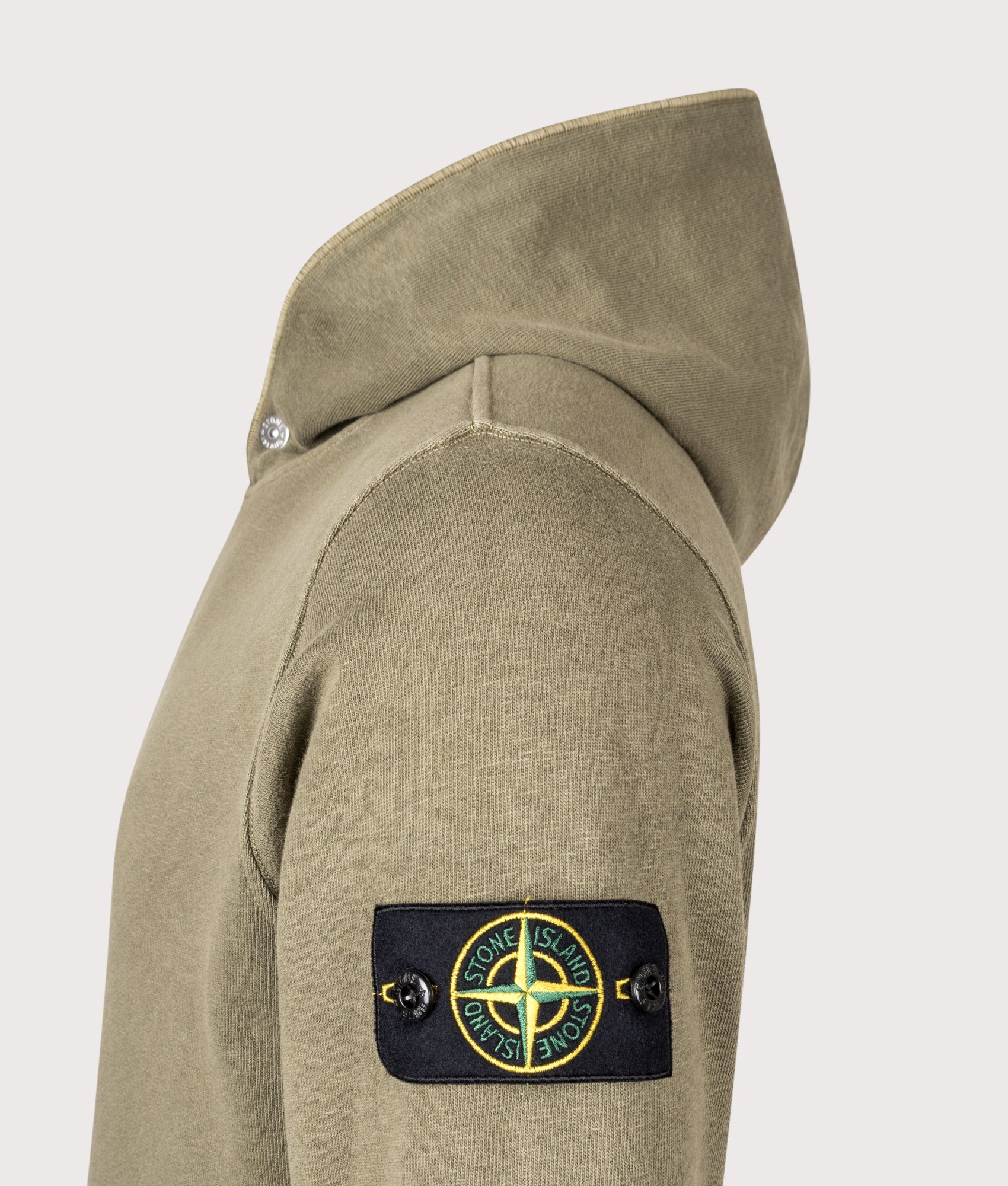 Malfilé Fleece 'Old' Effect Hoodie - Image 2