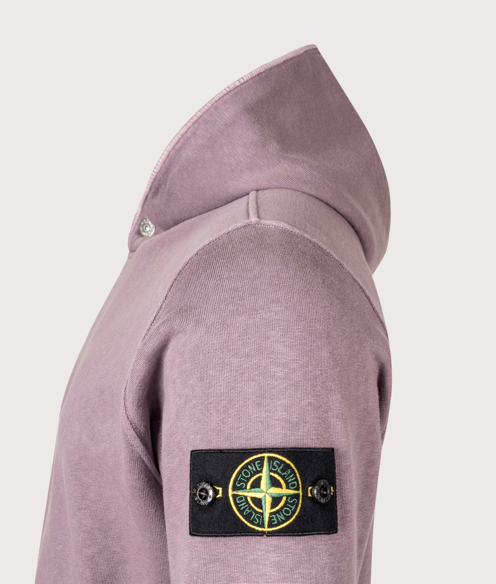 Malfilé Fleece 'Old' Effect Hoodie - Image 2