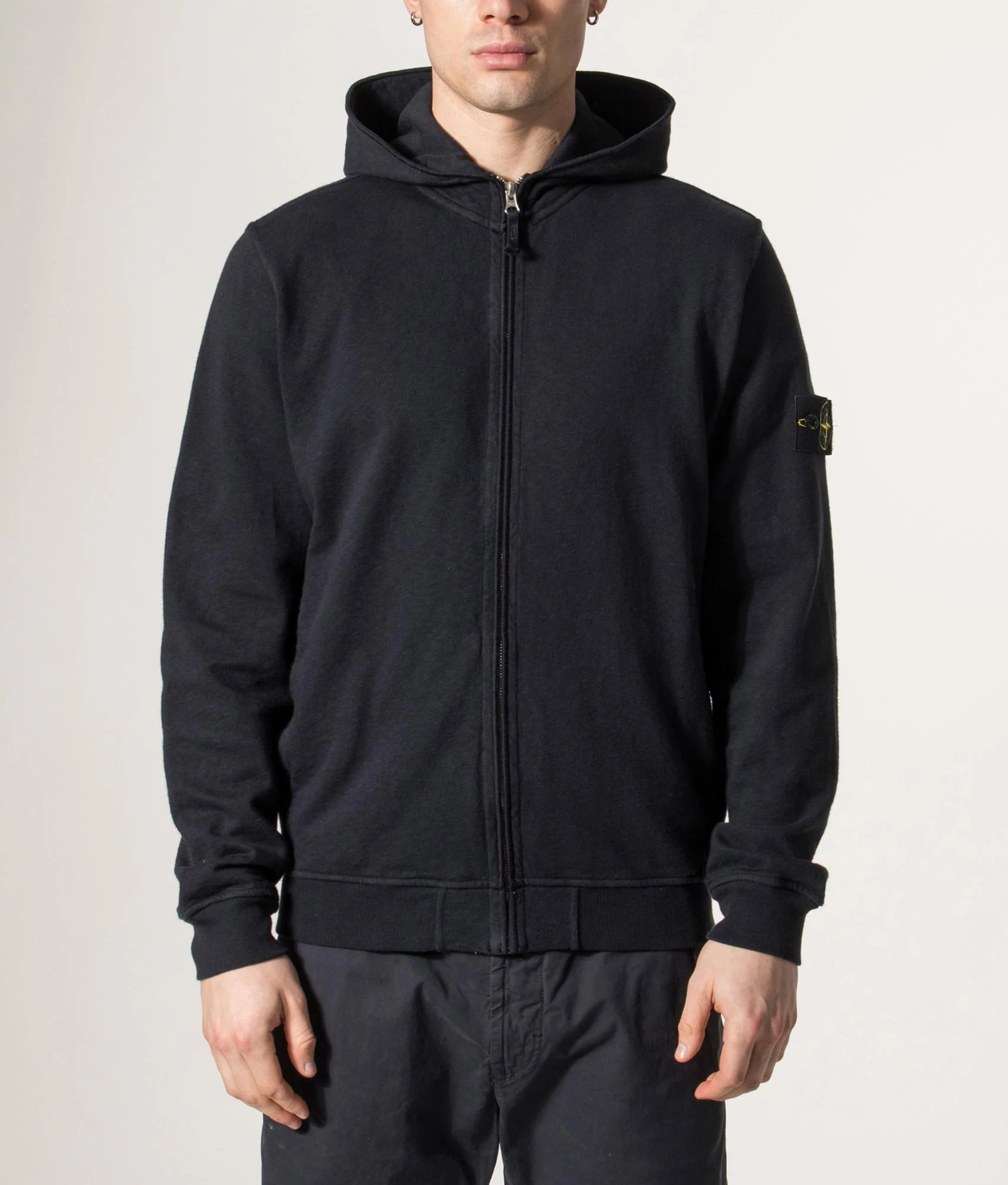 Malfilé ‘Old’ Treatment Full Zip Hoodie - Image 2