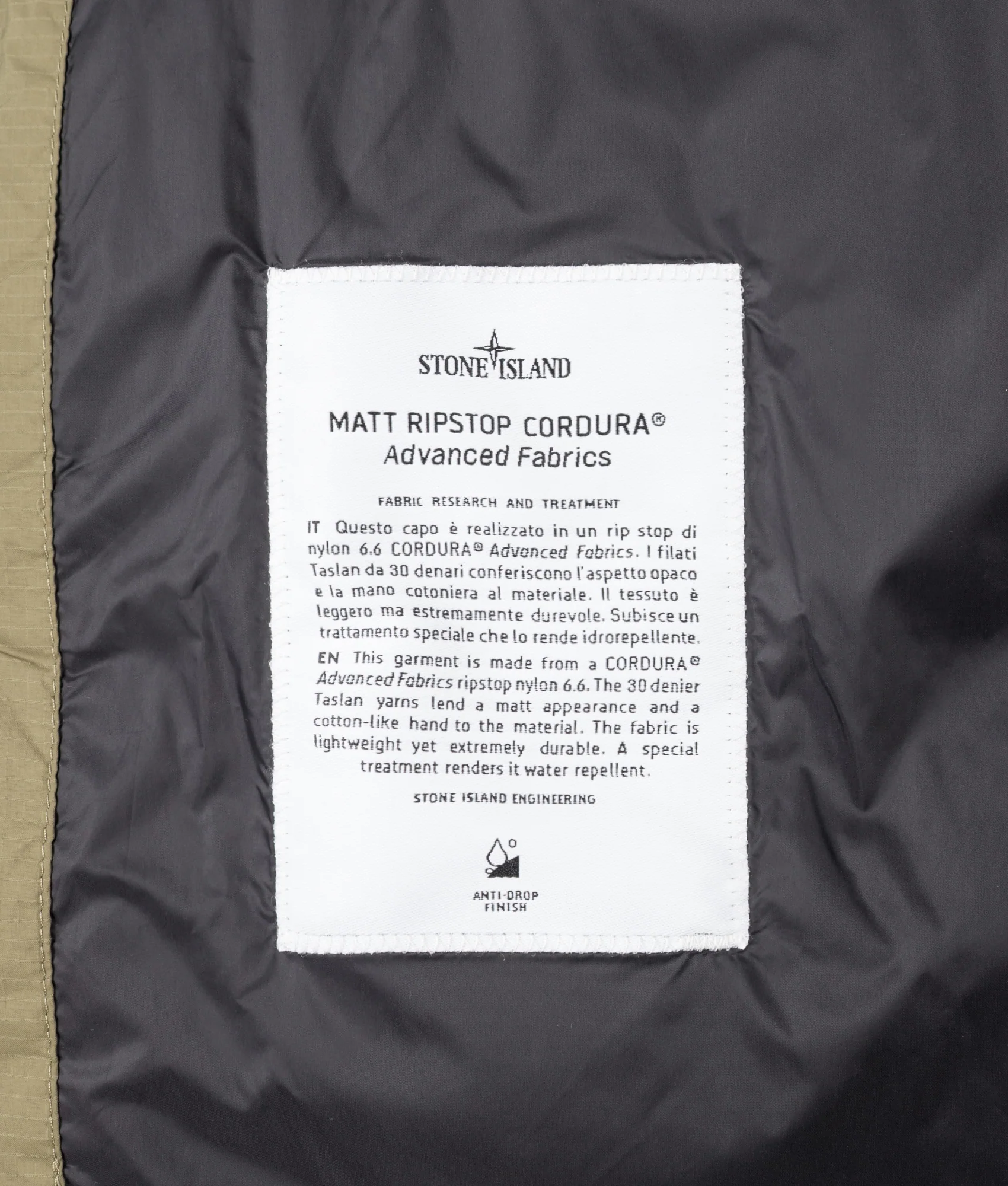 Matt Ripstop Cordura® Advanced Fabrics Puffer Jacket - Image 6