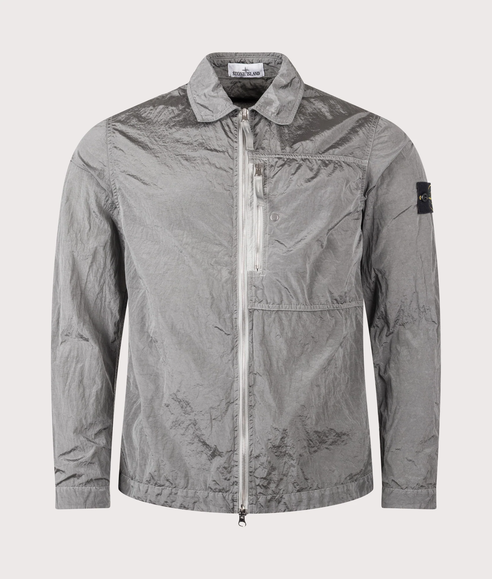 Nylon Metal in ECONYL® Overshirt - Image 3