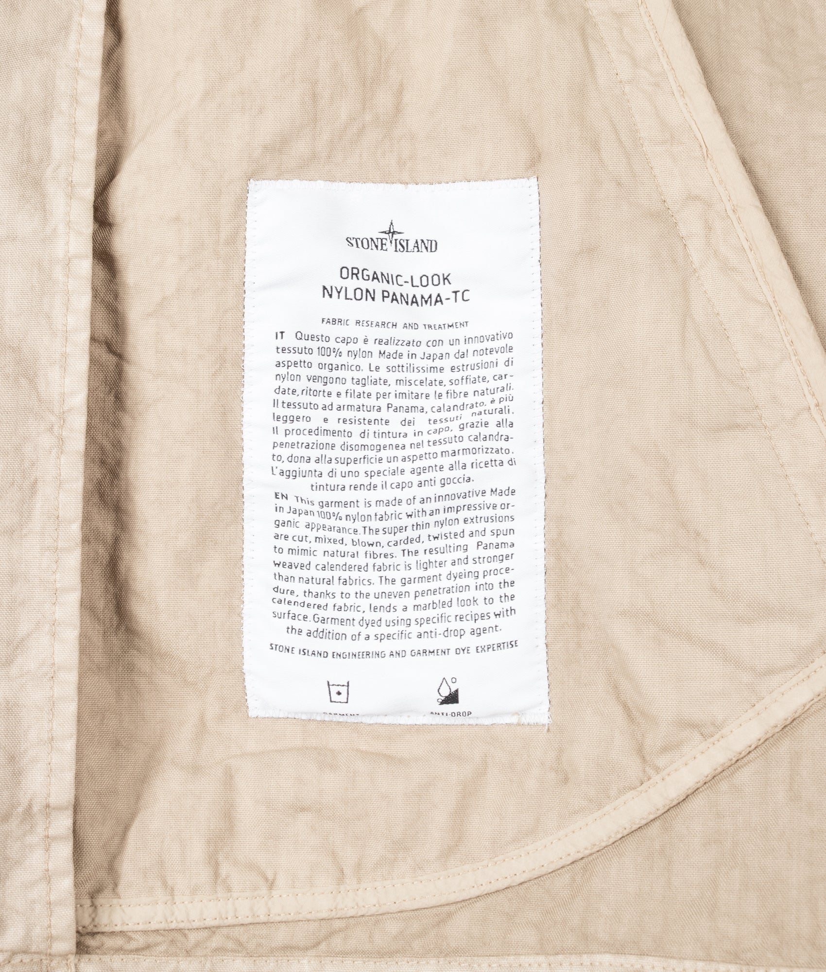 Organic-Look Nylon Panama-TC Jacket - Image 6