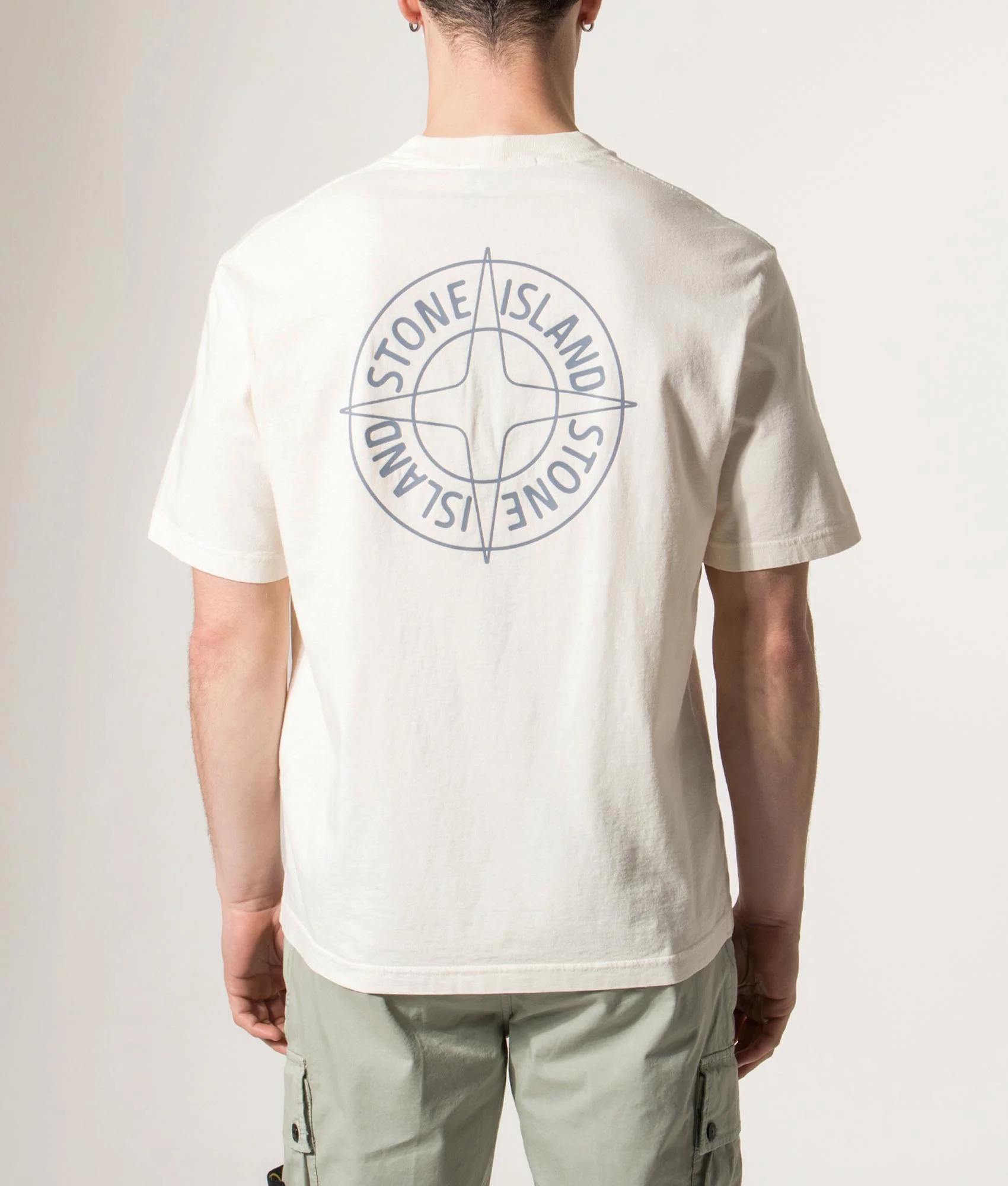 ‘Outline Compass’ print T-Shirt - Image 4