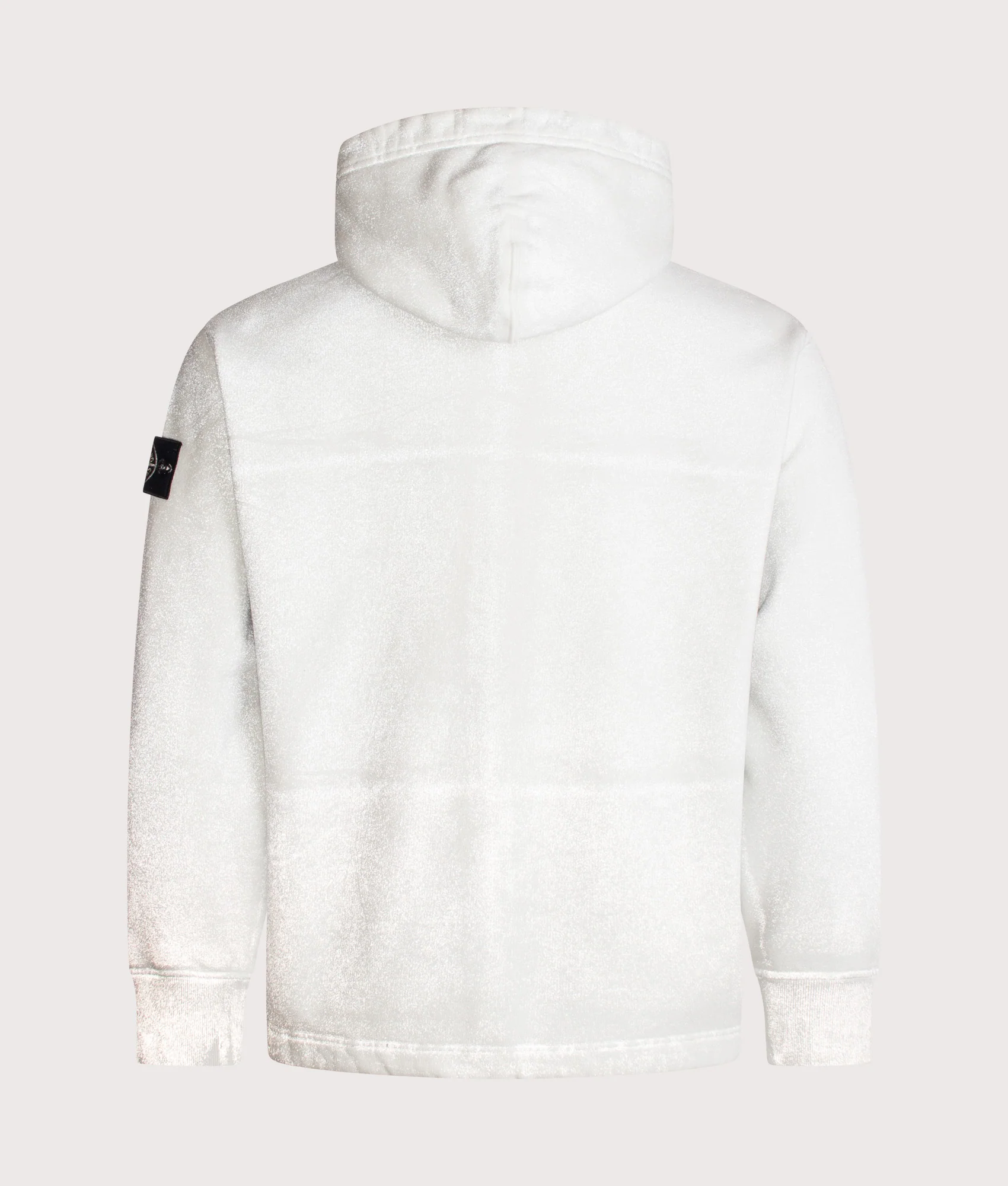 Oversized Reflective Garment Lamination Zip-up Hoodie - Image 7