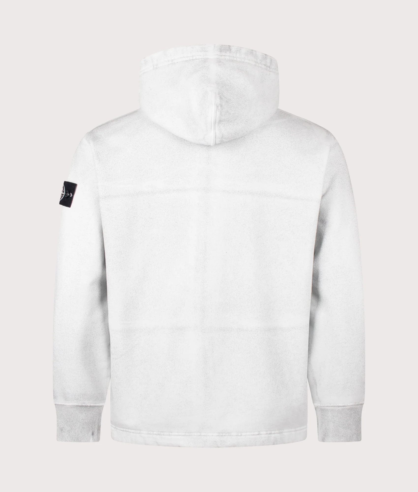 Oversized Reflective Garment Lamination Zip-up Hoodie - Image 8