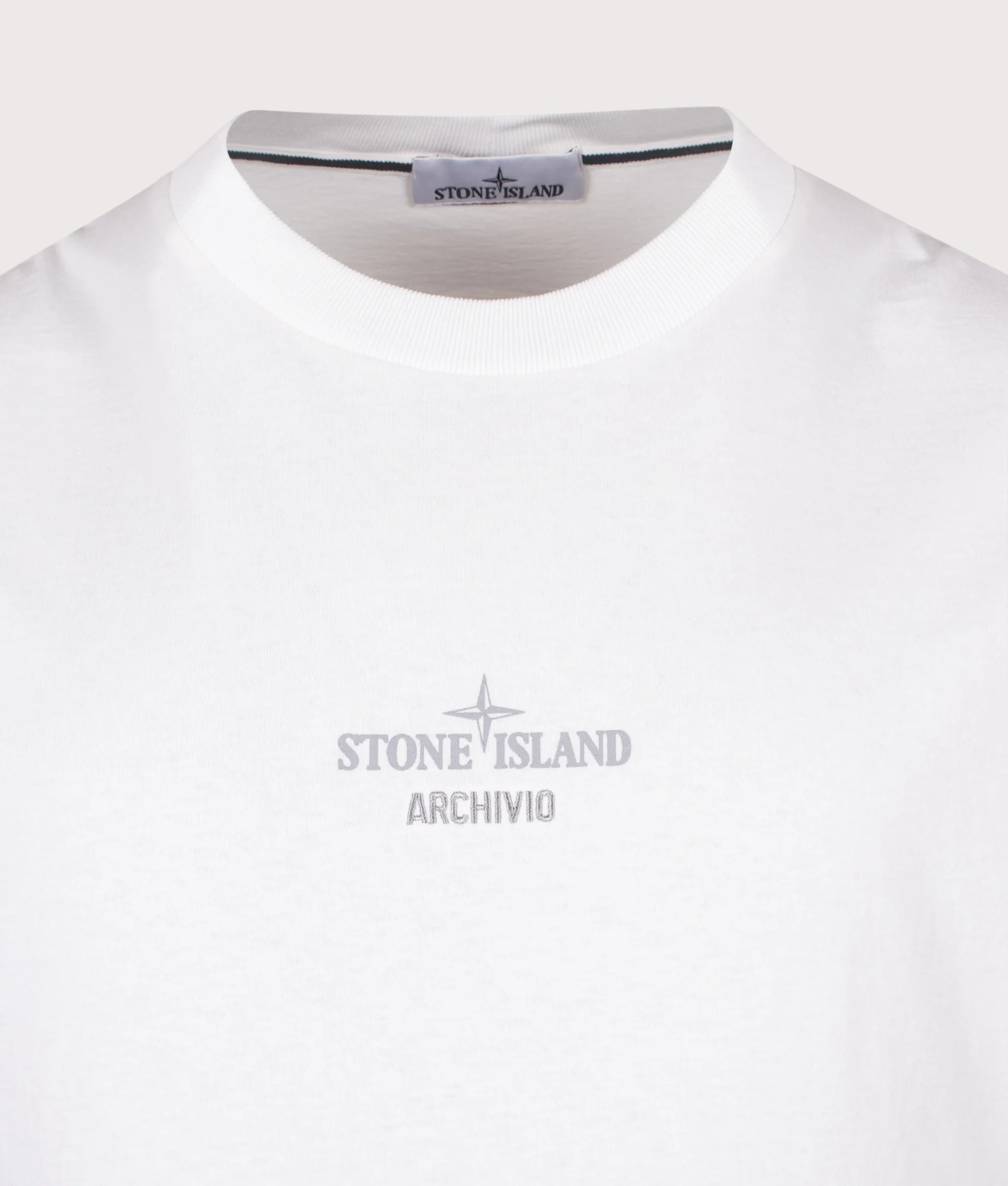 Regular Fit ‘ARCHIVIO’ Print T-Shirt - Image 3