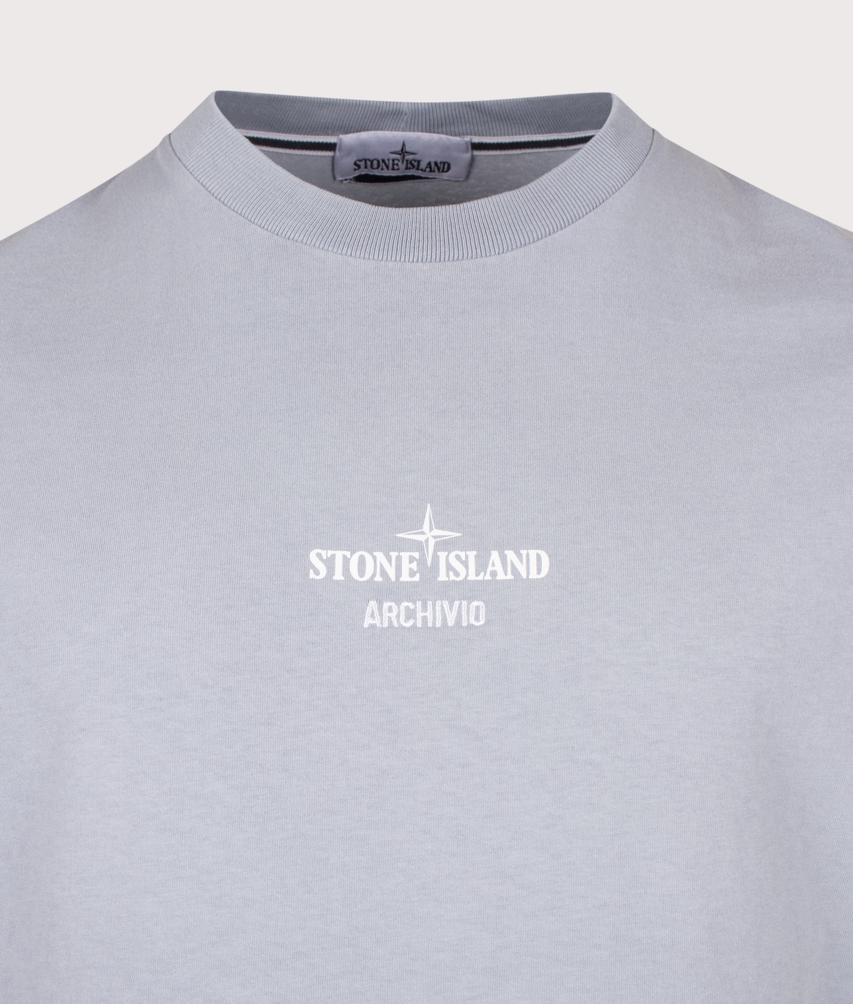 Regular Fit ‘ARCHIVIO’ Print T-Shirt - Image 3