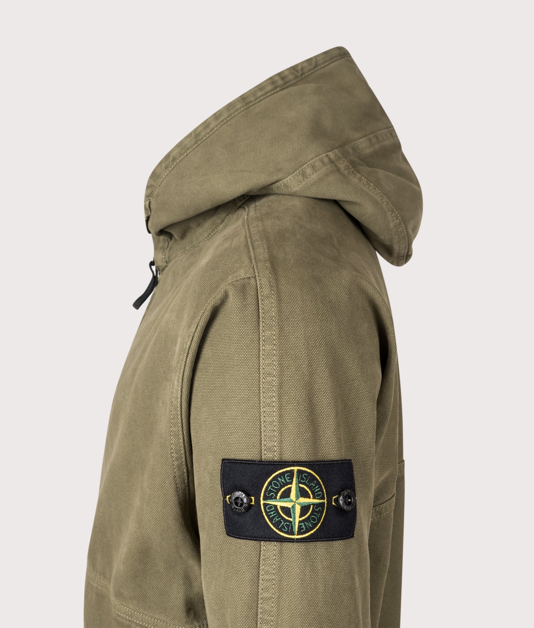 Relaxed Fit Panama ‘Old’ Effect Zip Through Jacket - Image 3