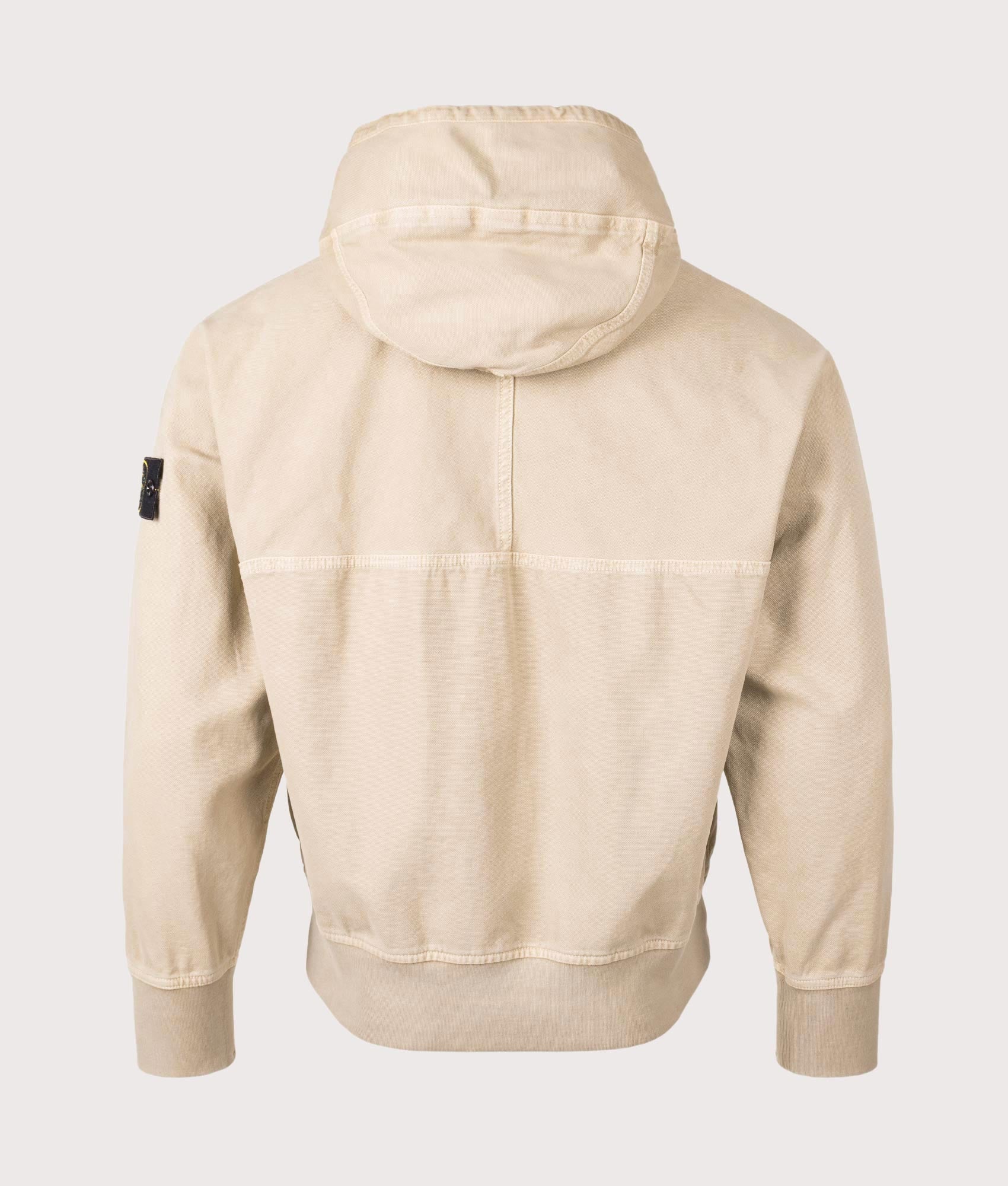 Relaxed Fit Panama ‘Old’ Effect Zip Through Jacket - Image 5