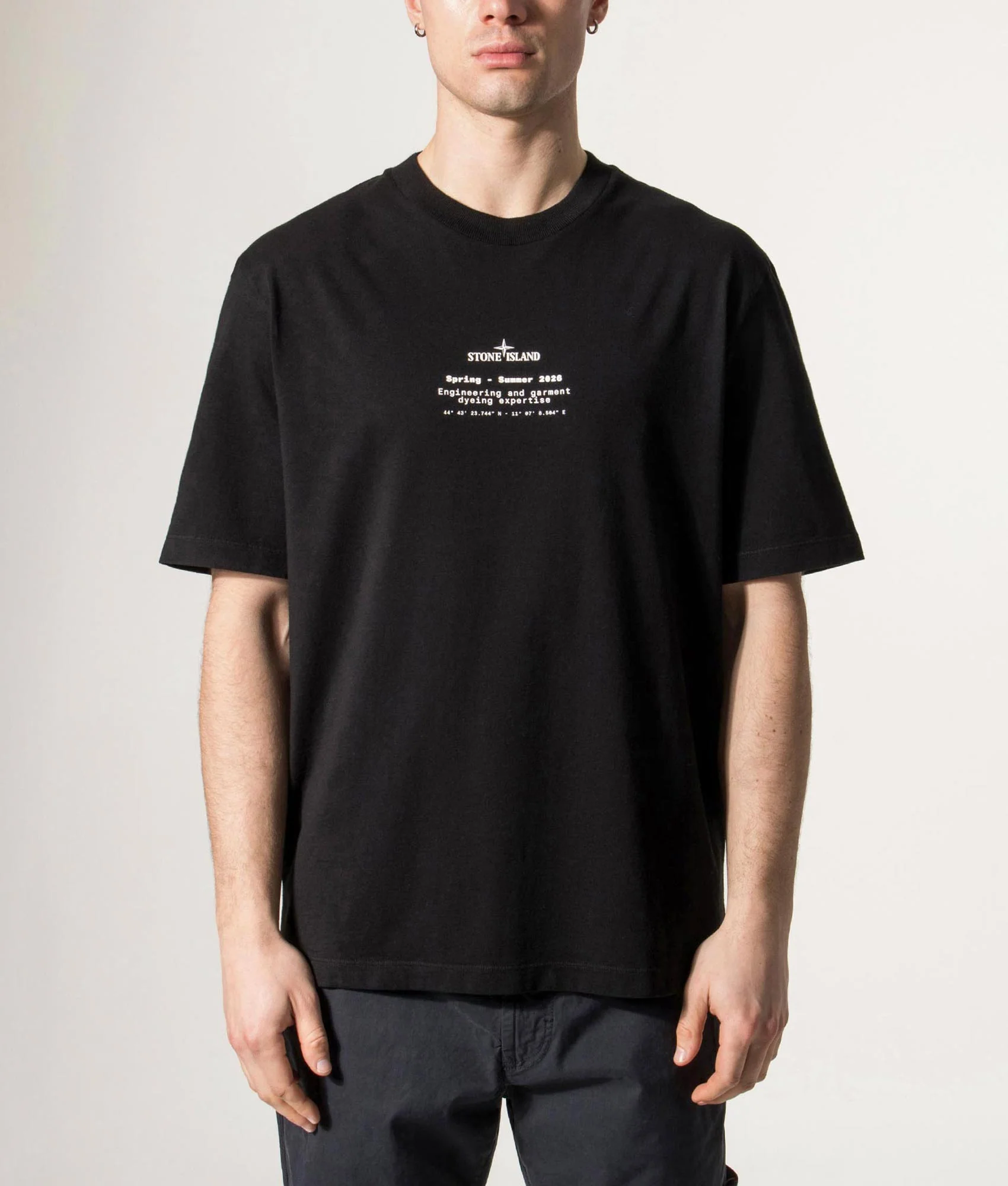 Relaxed fit ‘Stone’ Back Print T-Shirt - Image 2